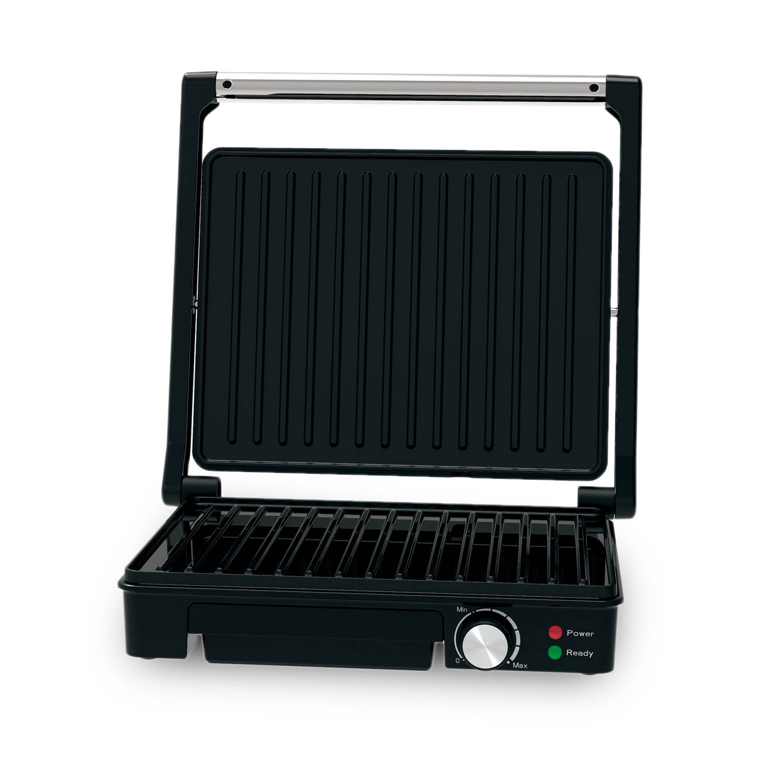 Parrilla Panini Grande TIMCO 1600W Sandwichera Profesional Acero Inoxidable Placas Antiadherentes 28×22 cm PANINI510M — imagen 8