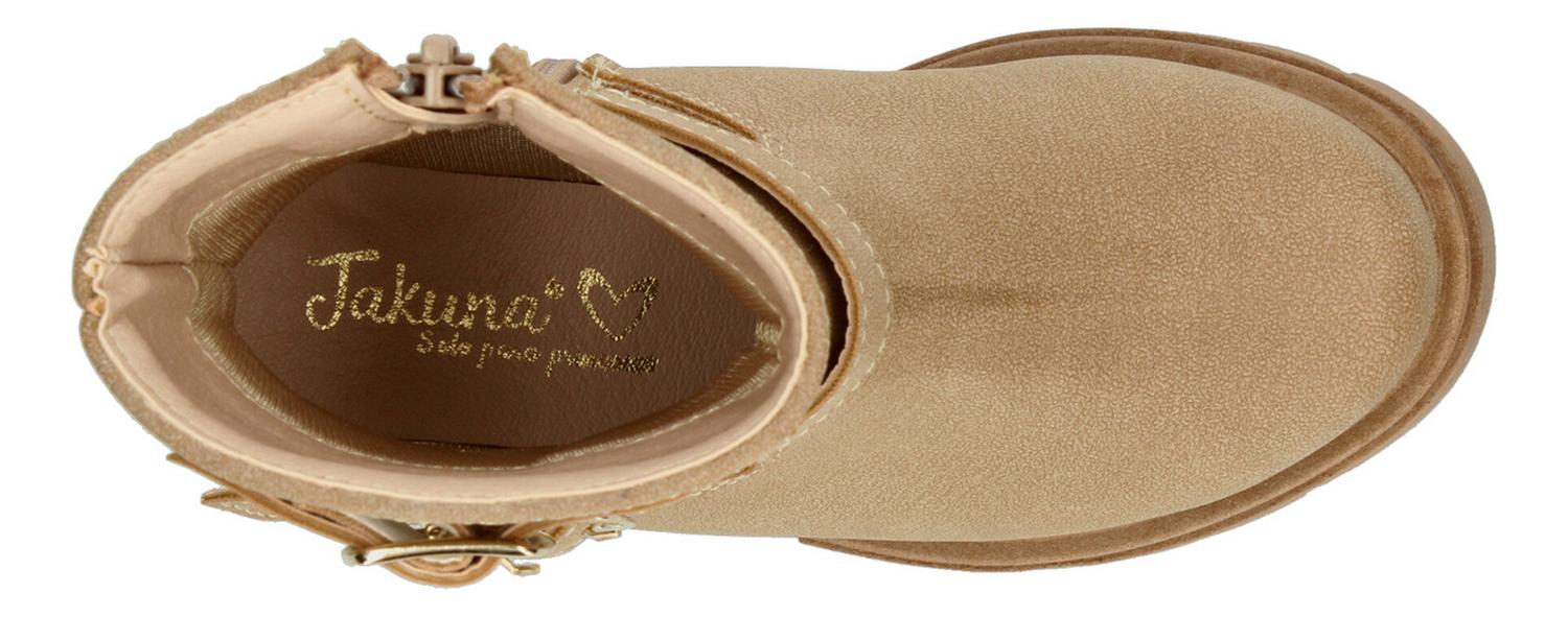 Bota Niña Jakuna Café Camello Casual Infantil T18-22 — imagen 9