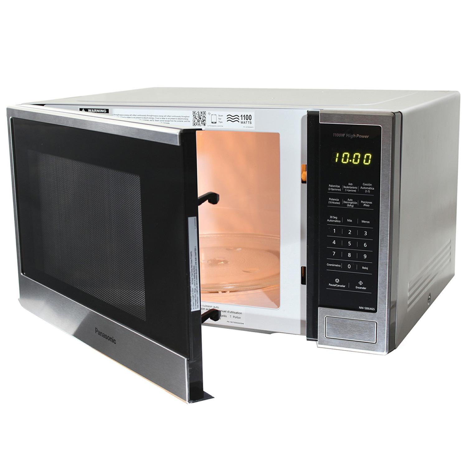 HORNO DE MICROONDAS PANASONIC NNSB646SRUH 1.3P SILVER — imagen 2
