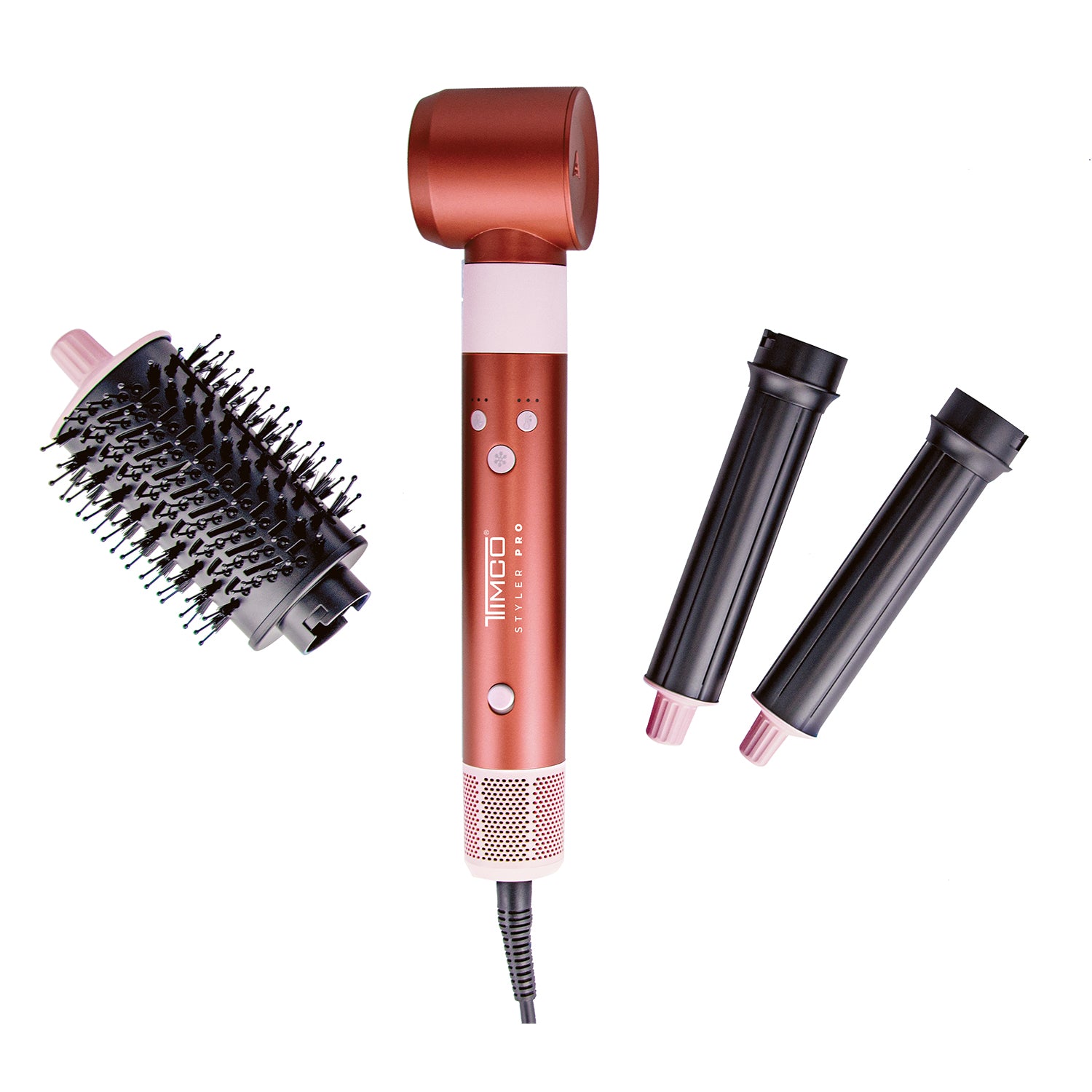 Cepillo Secadora TIMCO Styler PRO 3 en 1 Iónico Cerámico Seca Ondula y Estiliza AJ2642 — imagen 2