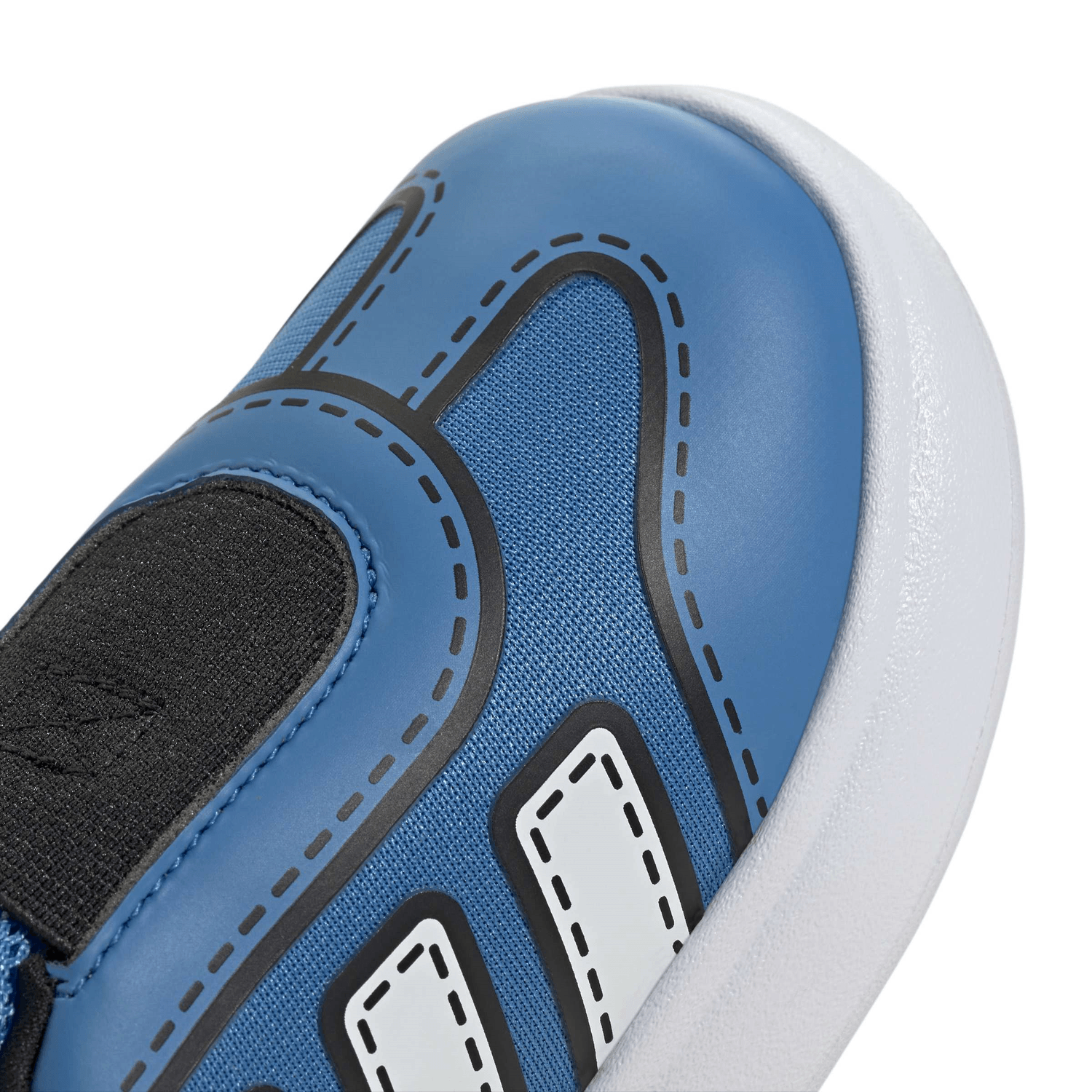 Tenis Adidas Bubblecomic Niño Azul Casual Infantil T11-16 — imagen 6