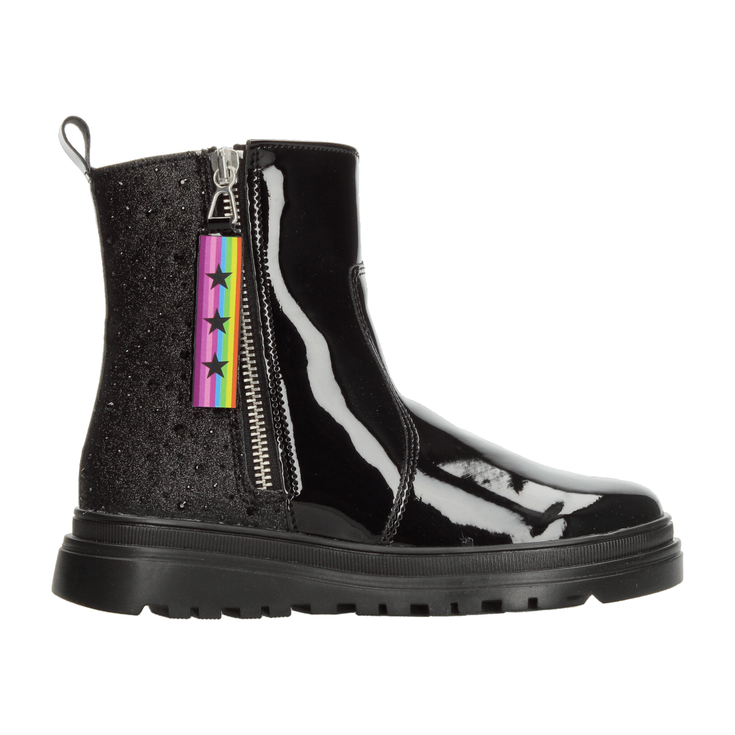 Bota Niña Yuyin Negro Casual Infantil T22-26 — imagen 2
