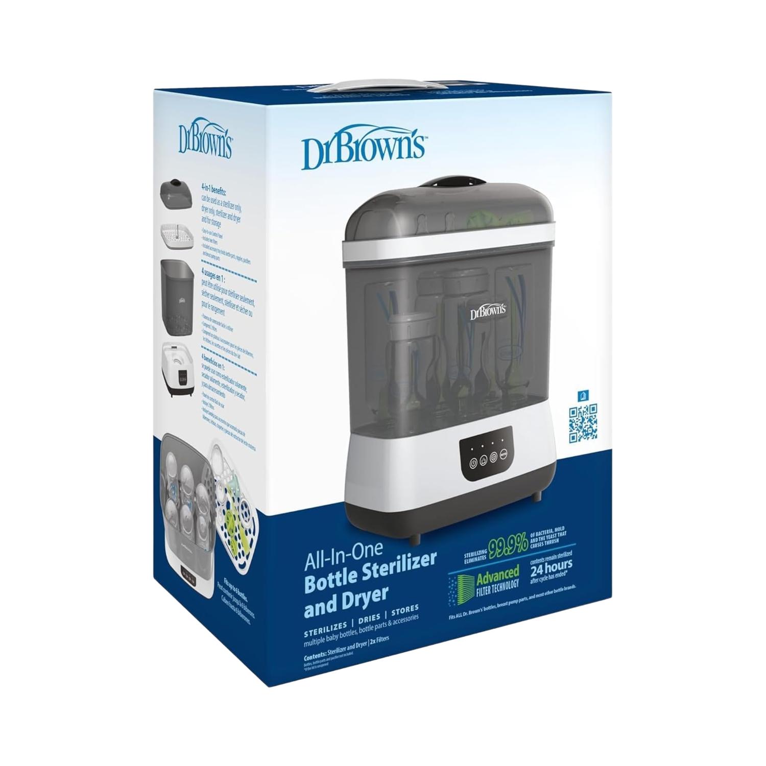 Esterilizador Y Secador Eléctrico De Biberones Dr Brown´s — imagen 2
