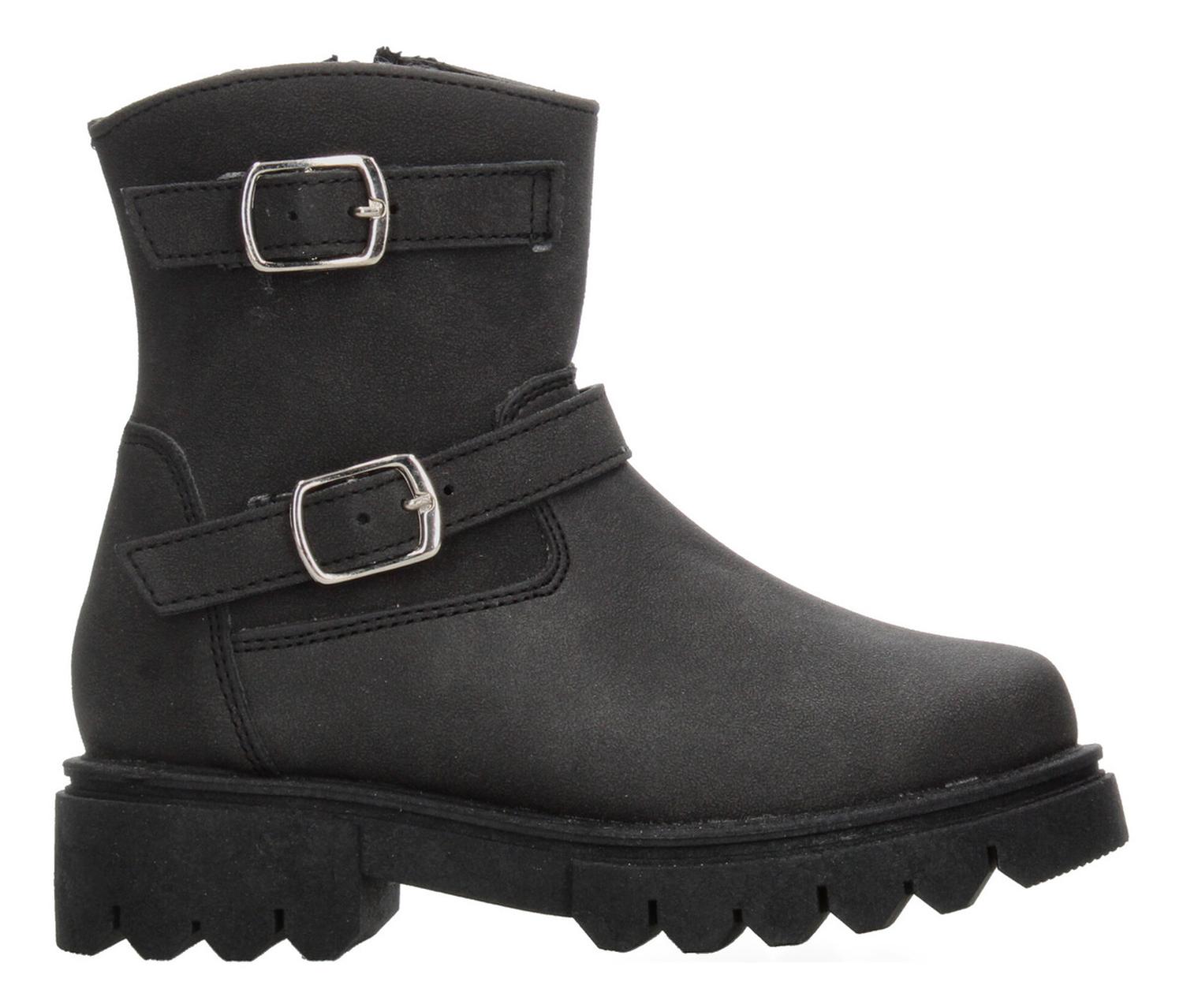 Bota Niña Jakuna Negro Urbano Casual Infantil T18-22 — imagen 2