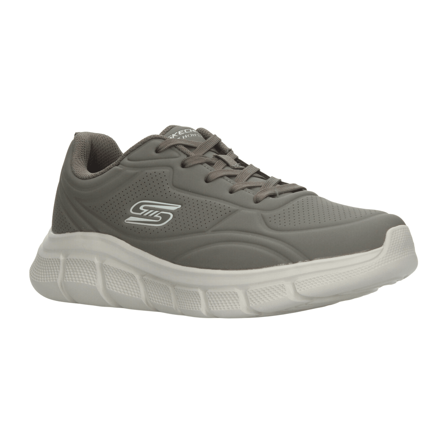 Tenis Hombre Skechers Bobs B Flex Gris Oscuro Deportivo Caballero — imagen 3