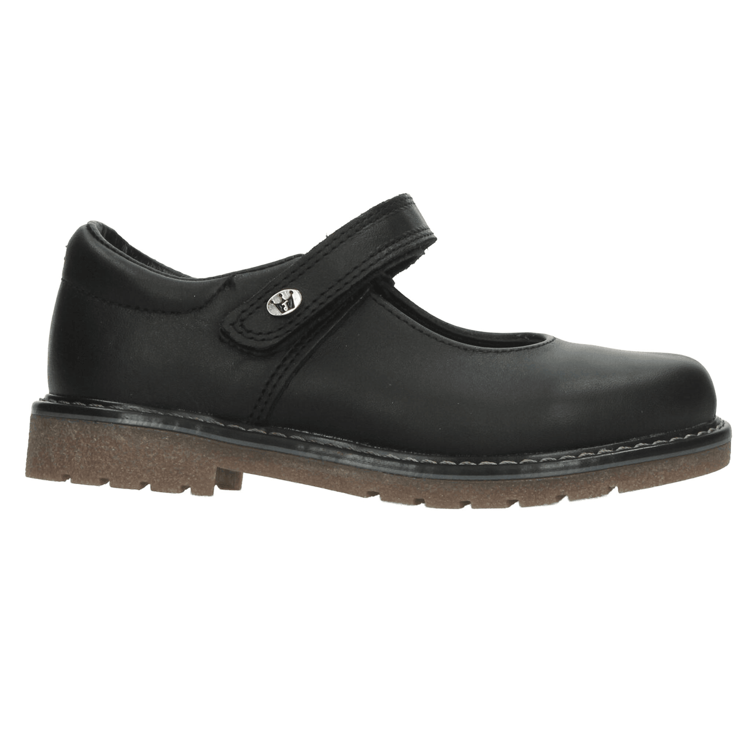 Zapato Jakuna Niña Negro Escolar Adhesivo Infantil T18-22 — imagen 2