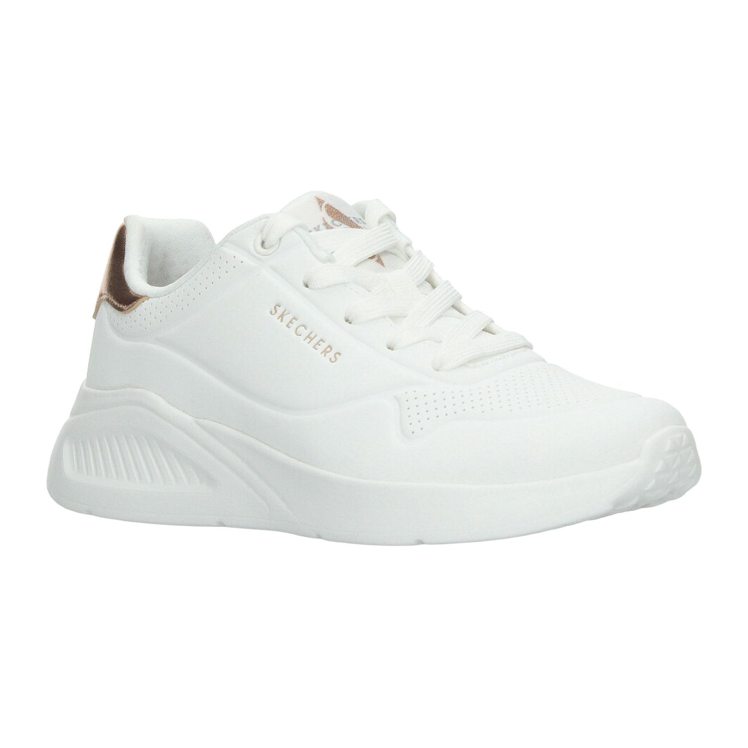 Tenis Skechers Uno Lite Dama Casual Blanco Mujer — imagen 2