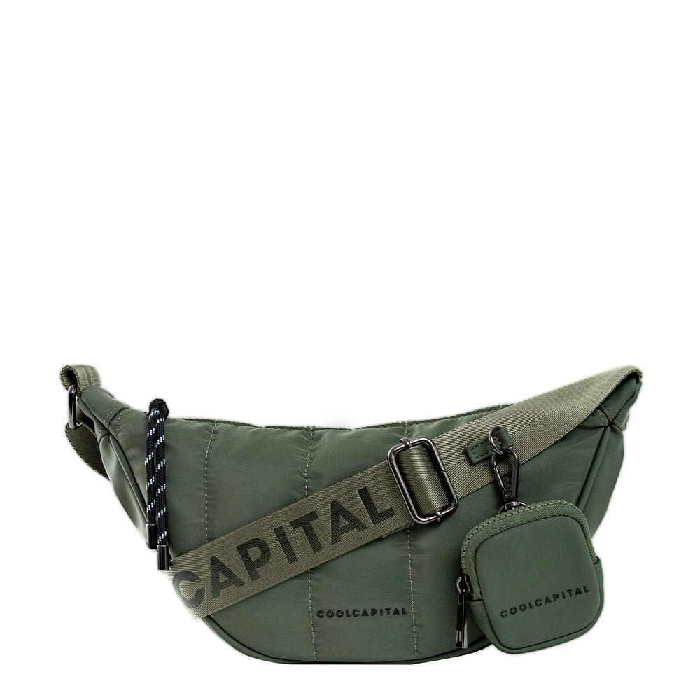 CROSSBODY FUJI Bolsa Compacta Cool Capital Verde — imagen 2