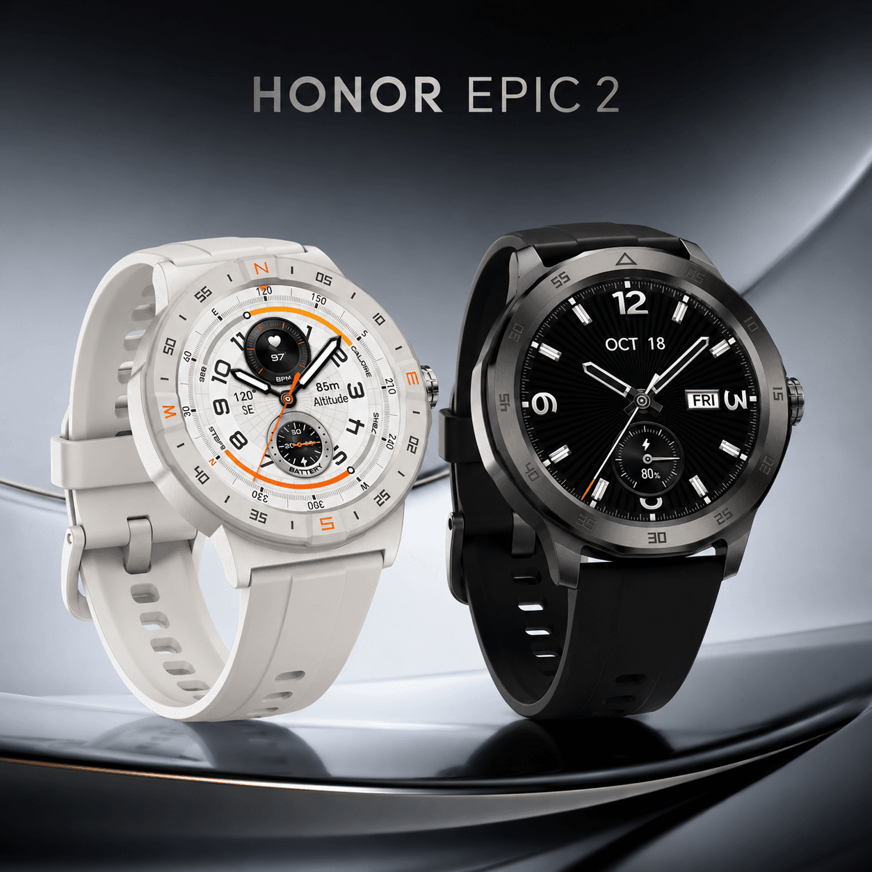 Smartwatch HONOR CHOICE Watch 2 Epic AMOLED con GPS, Llamadas Bluetooth y 5ATM — imagen 2