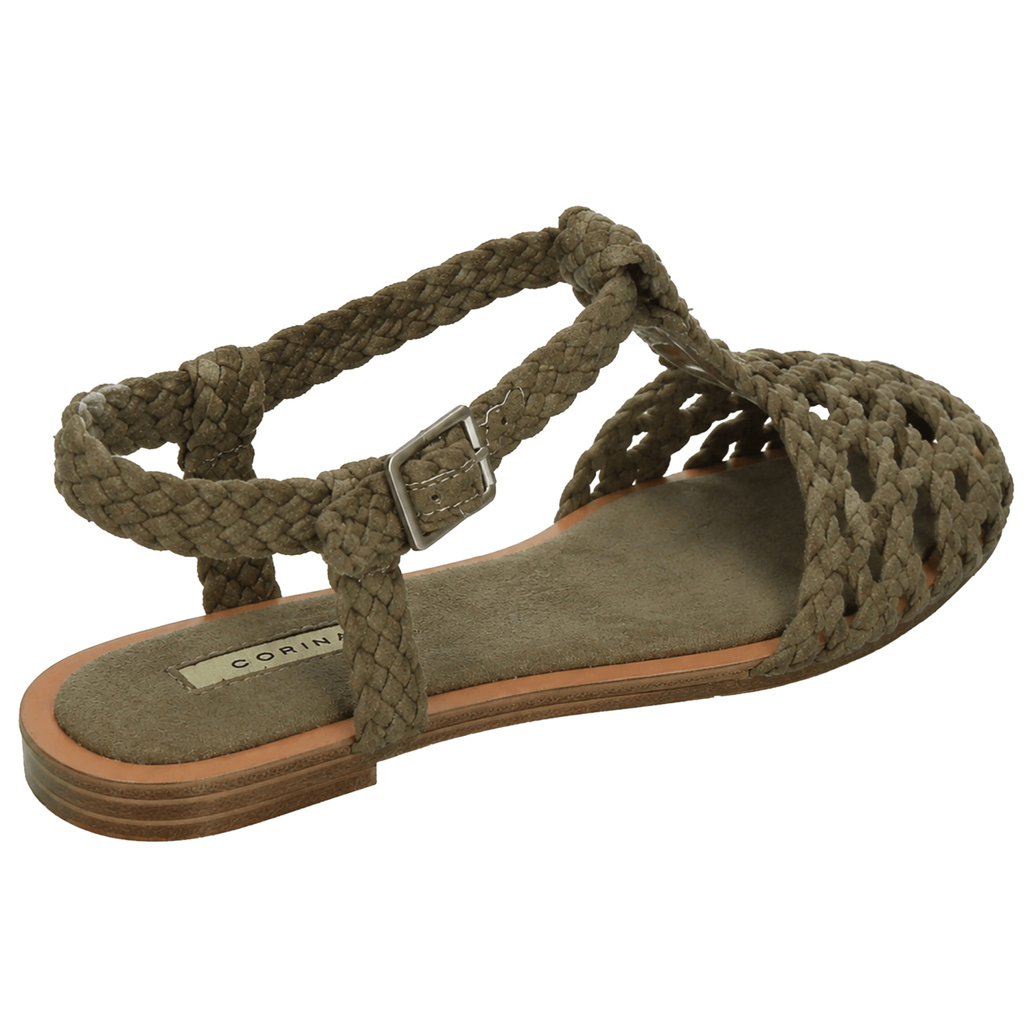 Sandalias Corina Dama Casual Verde Mujer — imagen 3