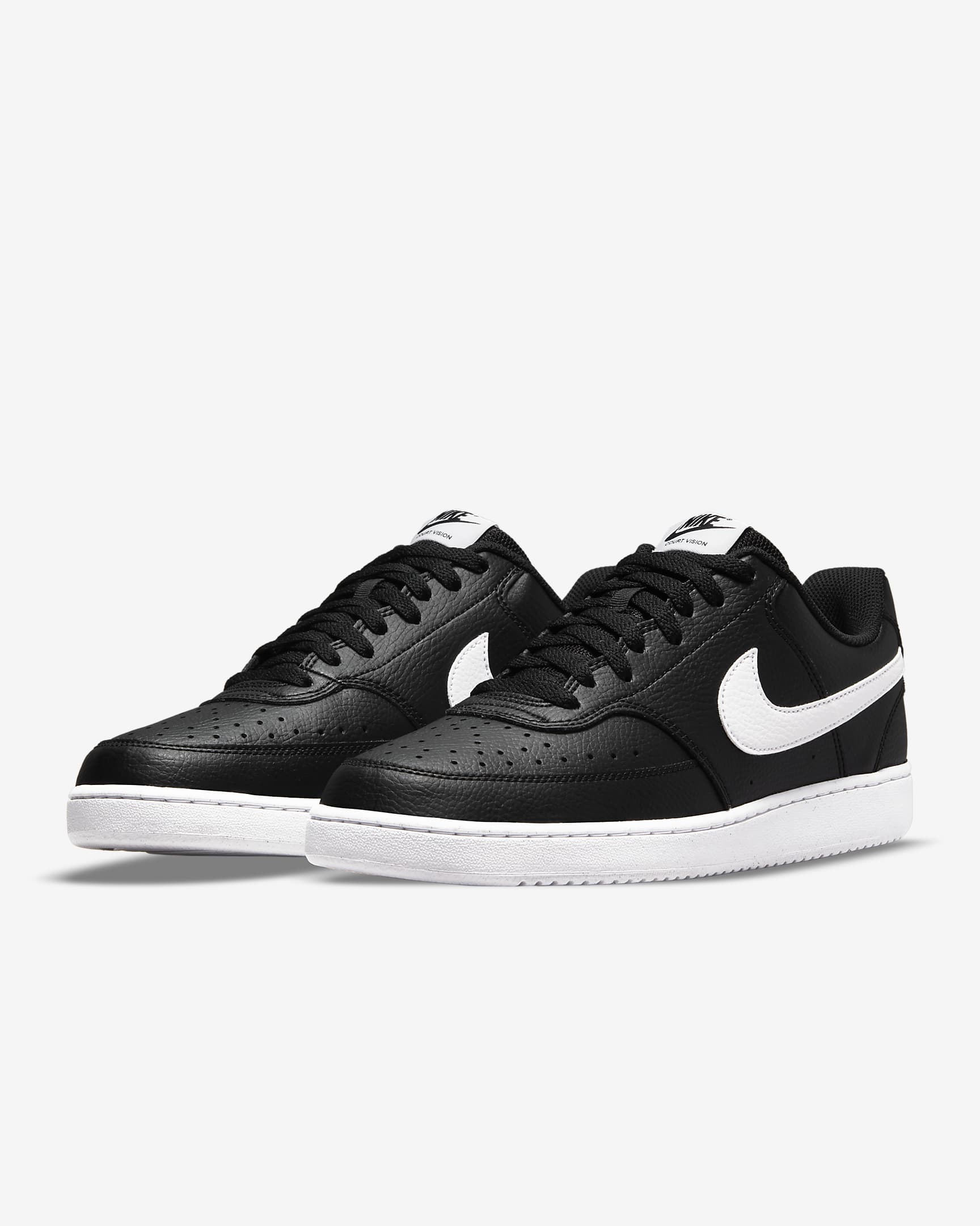 Tenis Nike Court Vision Lo Negro - Hombre — imagen 2