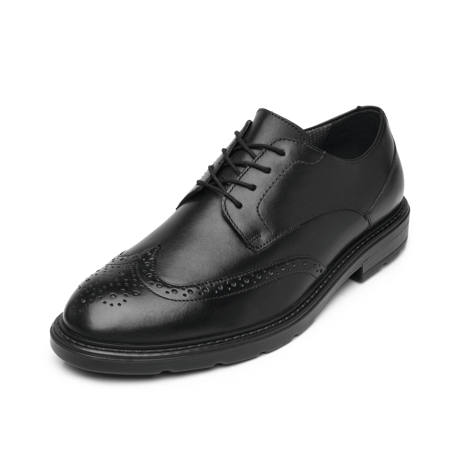 Zapato Flexi Agujetas Hombre Casual Negro Caballero — imagen 3