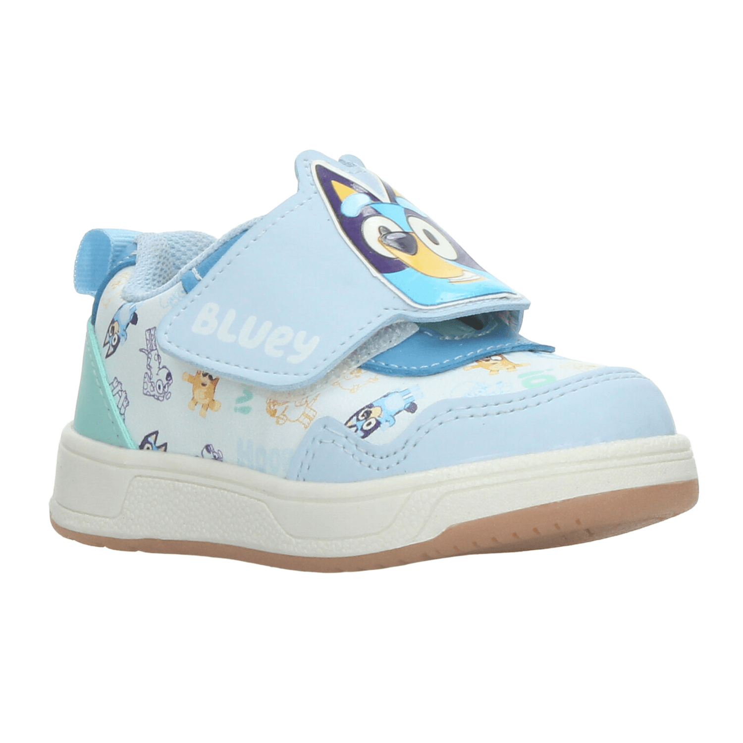 Tenis Bluey Niña Casual Cinta Adhesiva Azul Infantil T12-15 — imagen 2