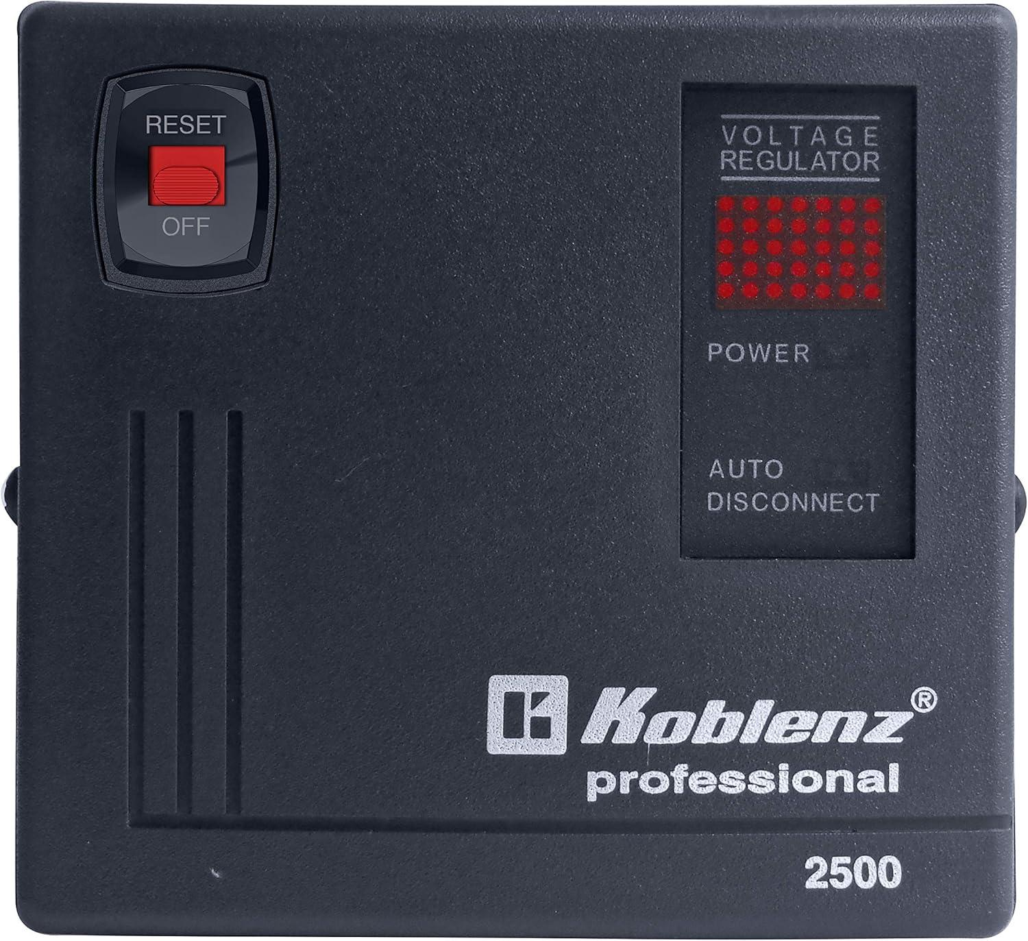 Regulador de Voltaje Koblenz ER2550 2500 VA 6 Contactos — imagen 1