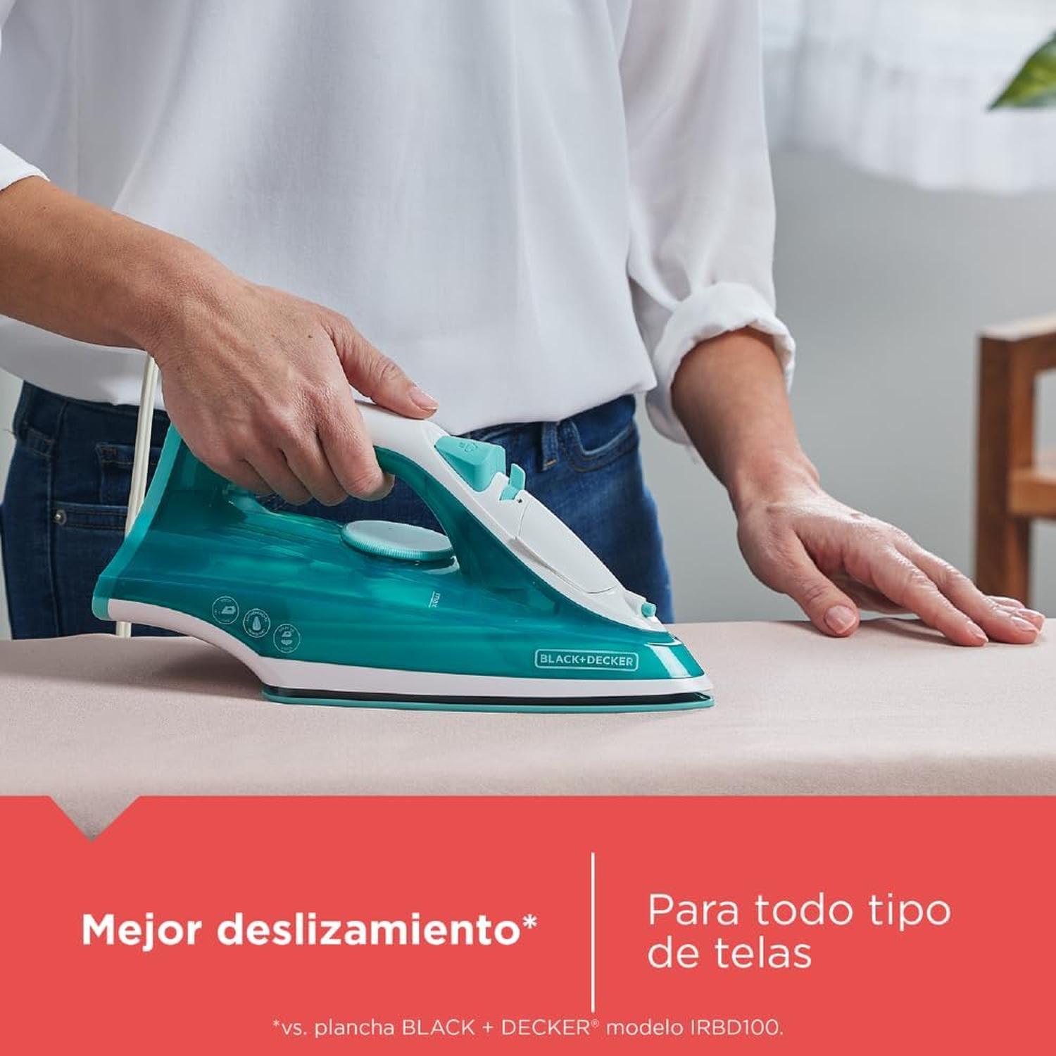 Plancha de Vapor Black+Decker IRBD352 1200 W Suela Cerámica — imagen 7