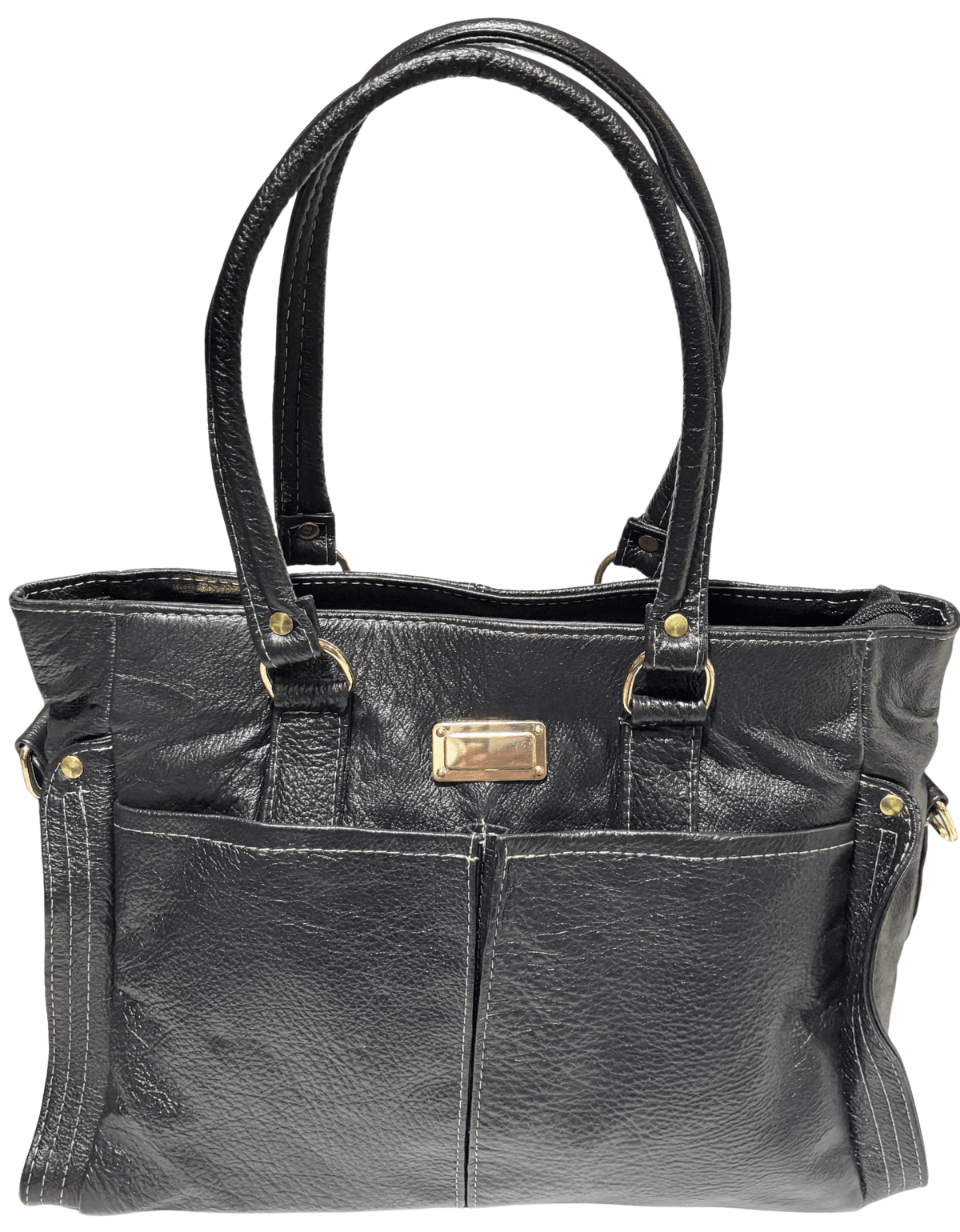 Bolsa Piel Legitima Grande Para Mujer Jf10 — imagen 14
