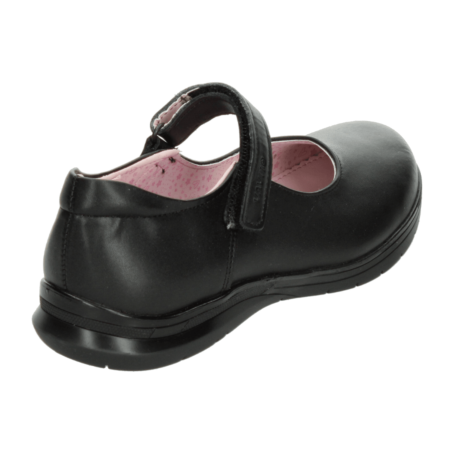 Zapato Vavito Niña Escolar Adhesivo Negro Infantil T18-22 — imagen 3
