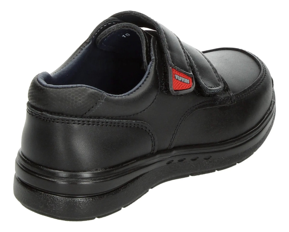 Zapato Yuyin Niño Escolar Negro Infantil T18-22 — imagen 12