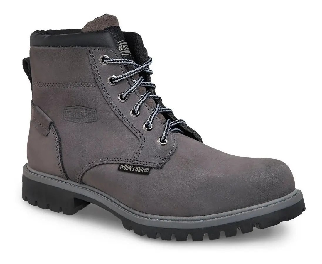 Bota Casual Hombre 77607 Gris — imagen 7