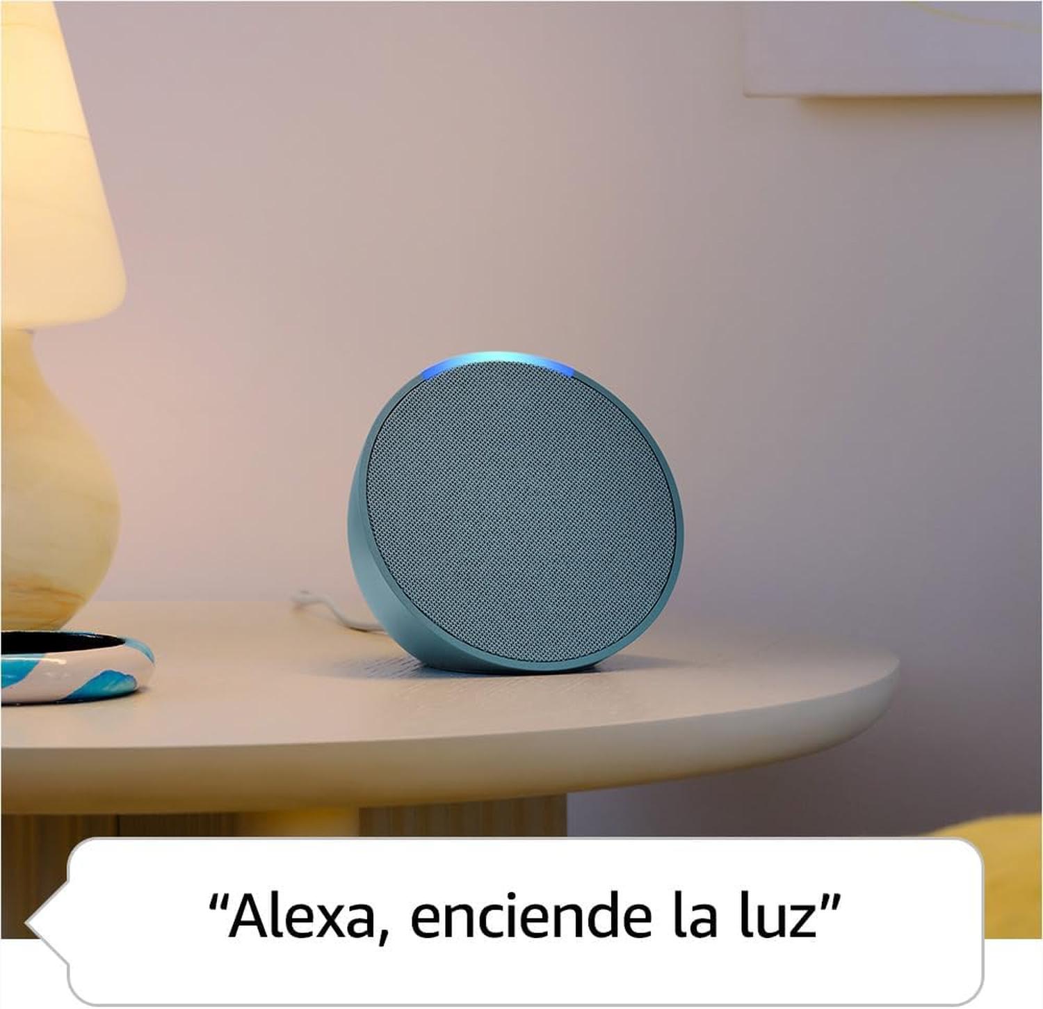 Amazon Echo Pop Negro Bocina Inteligente con Alexa — imagen 6