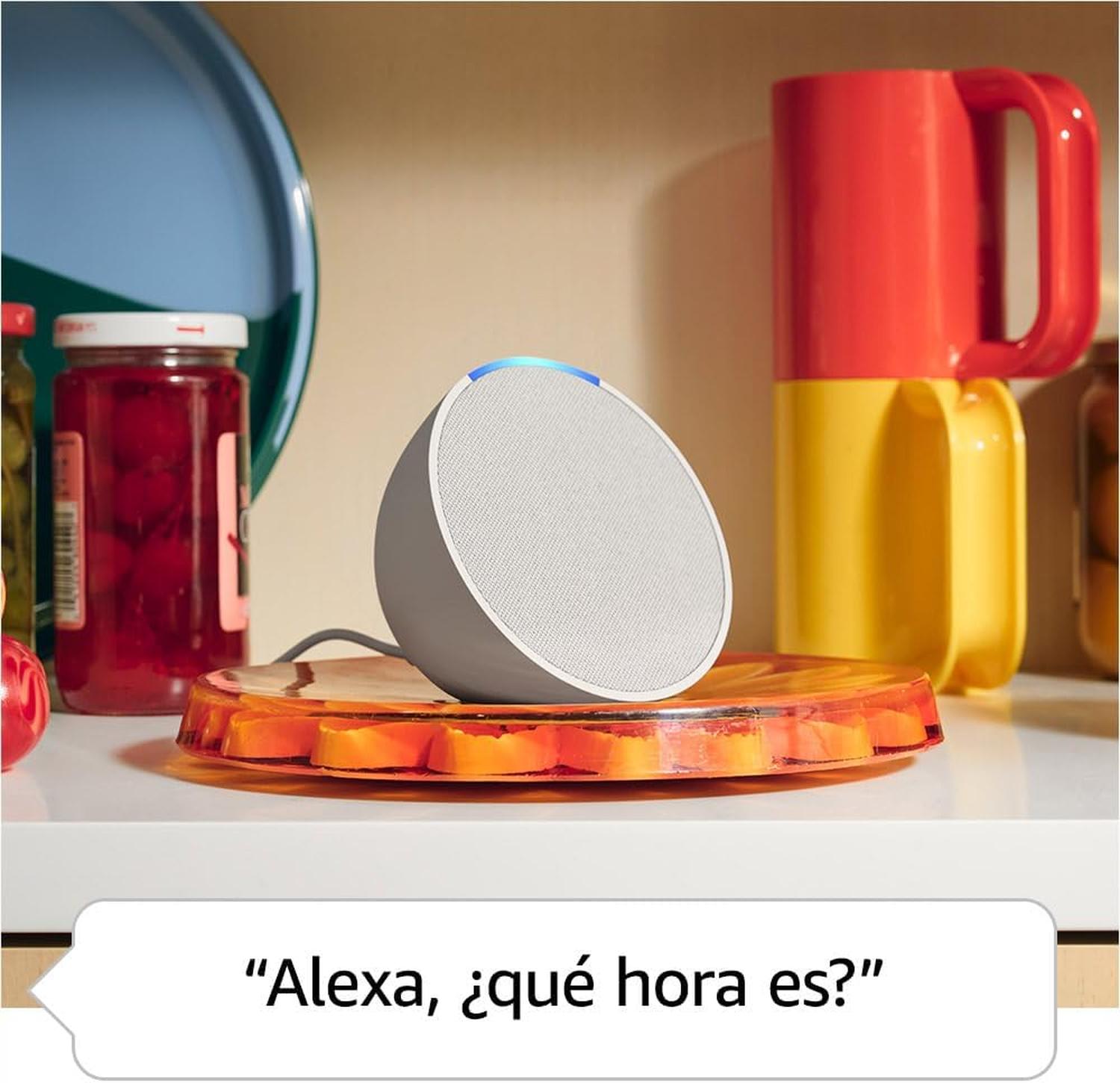 Amazon Echo Pop Negro Bocina Inteligente con Alexa — imagen 5