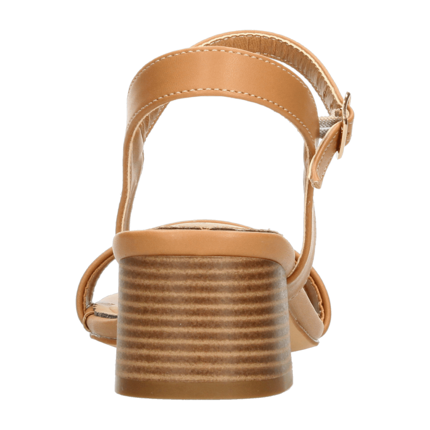 Sandalias Paulina Dama Tacón 4cm Formal Café Mujer — imagen 7
