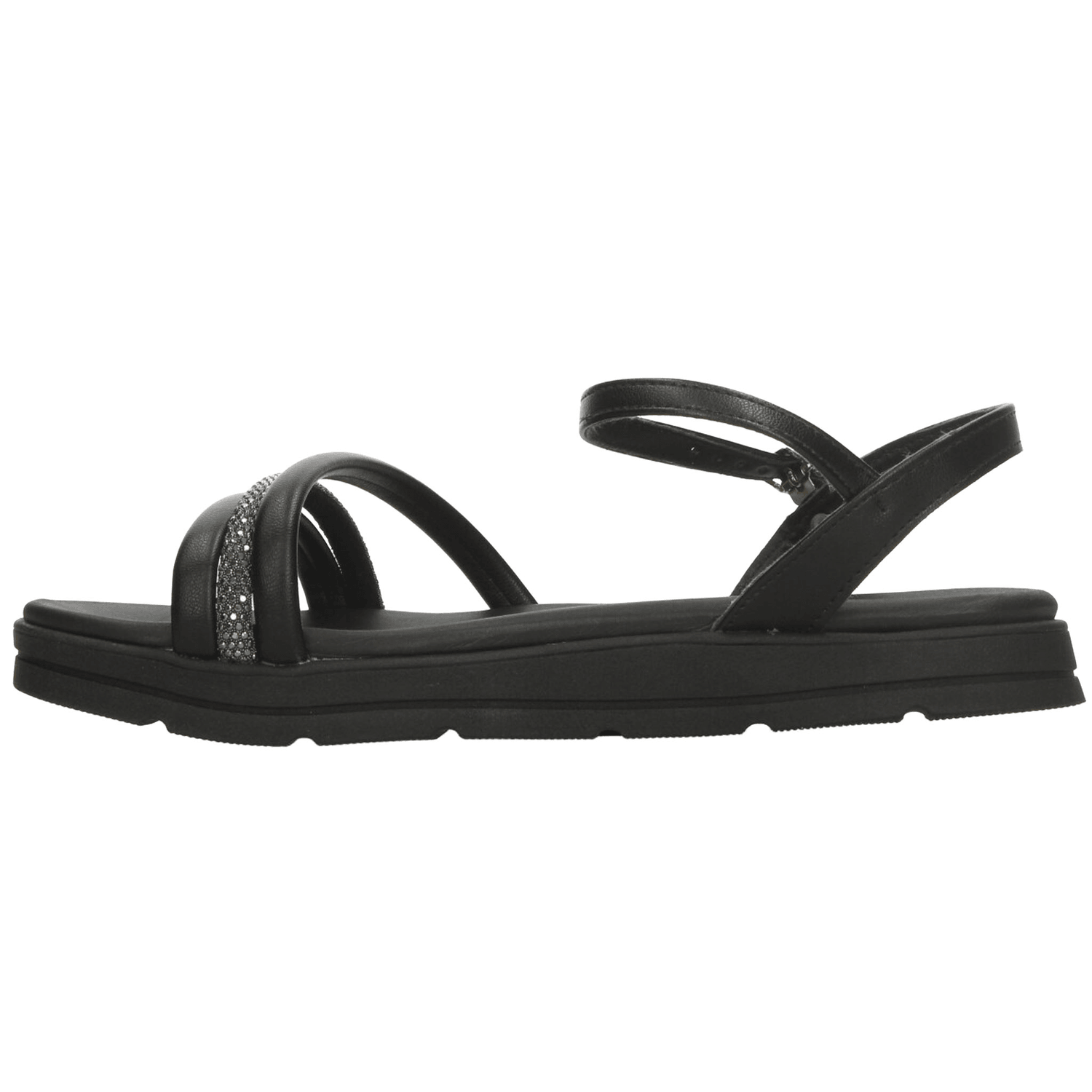 Sandalias Dama Moleca Negro Casual Mujer — imagen 6