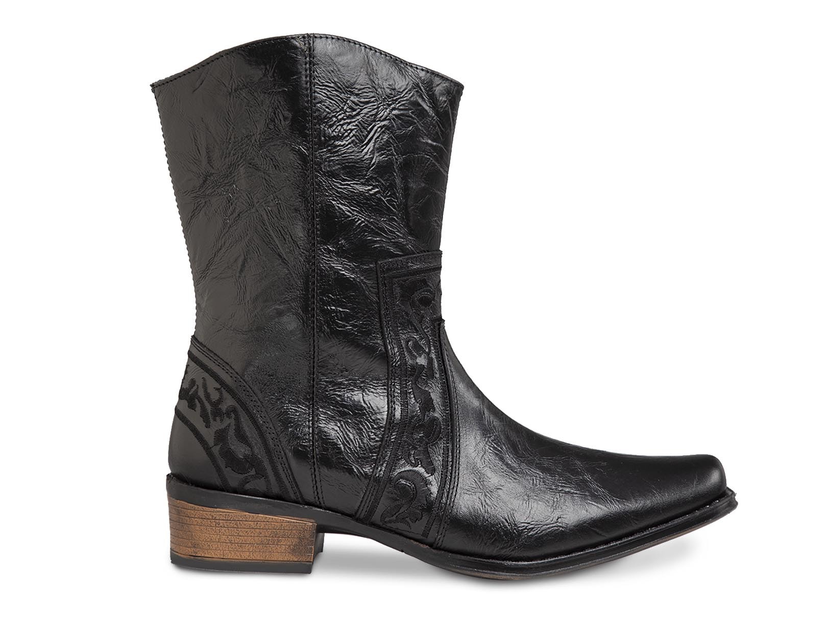 Bota Vaquera Hombre Larga Caballero Urban Cowboy 40708 Negro — imagen 7
