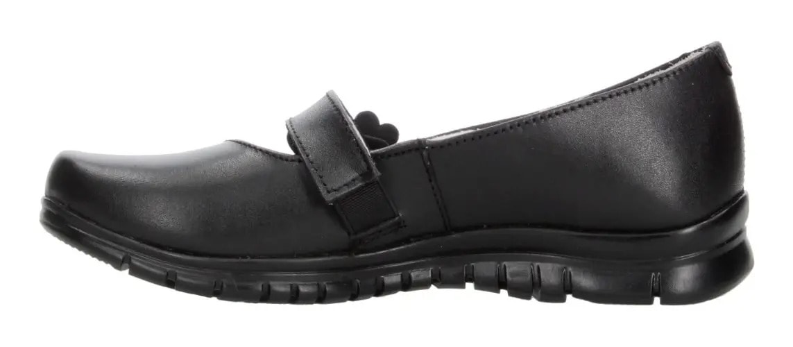 Zapato Yuyin Slide On Niña Escolar Cómodo Negro Infantil T15-21 — imagen 12
