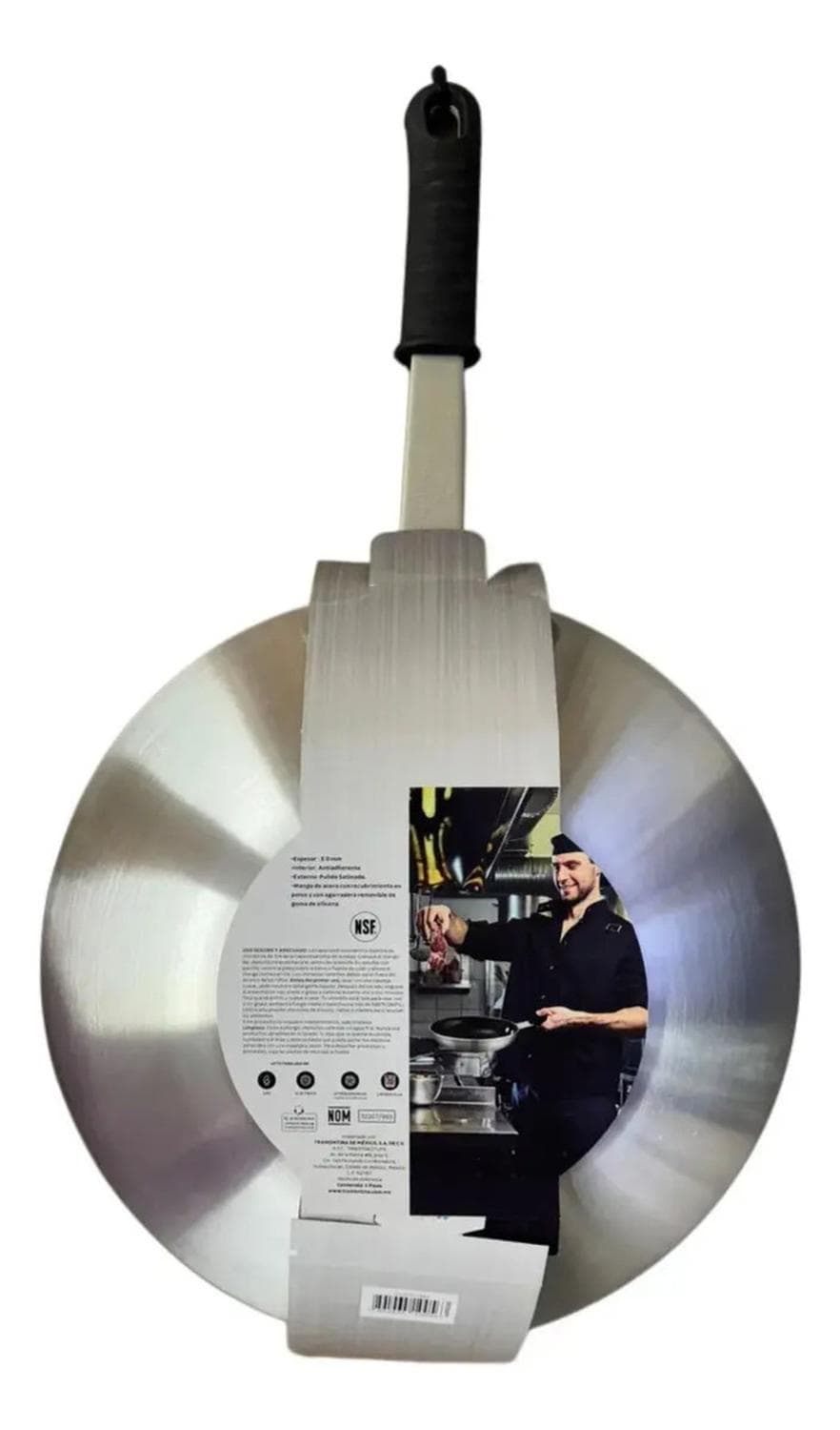 Wok Profesional Tramontina 32207983 30cm Antiadherente — imagen 2