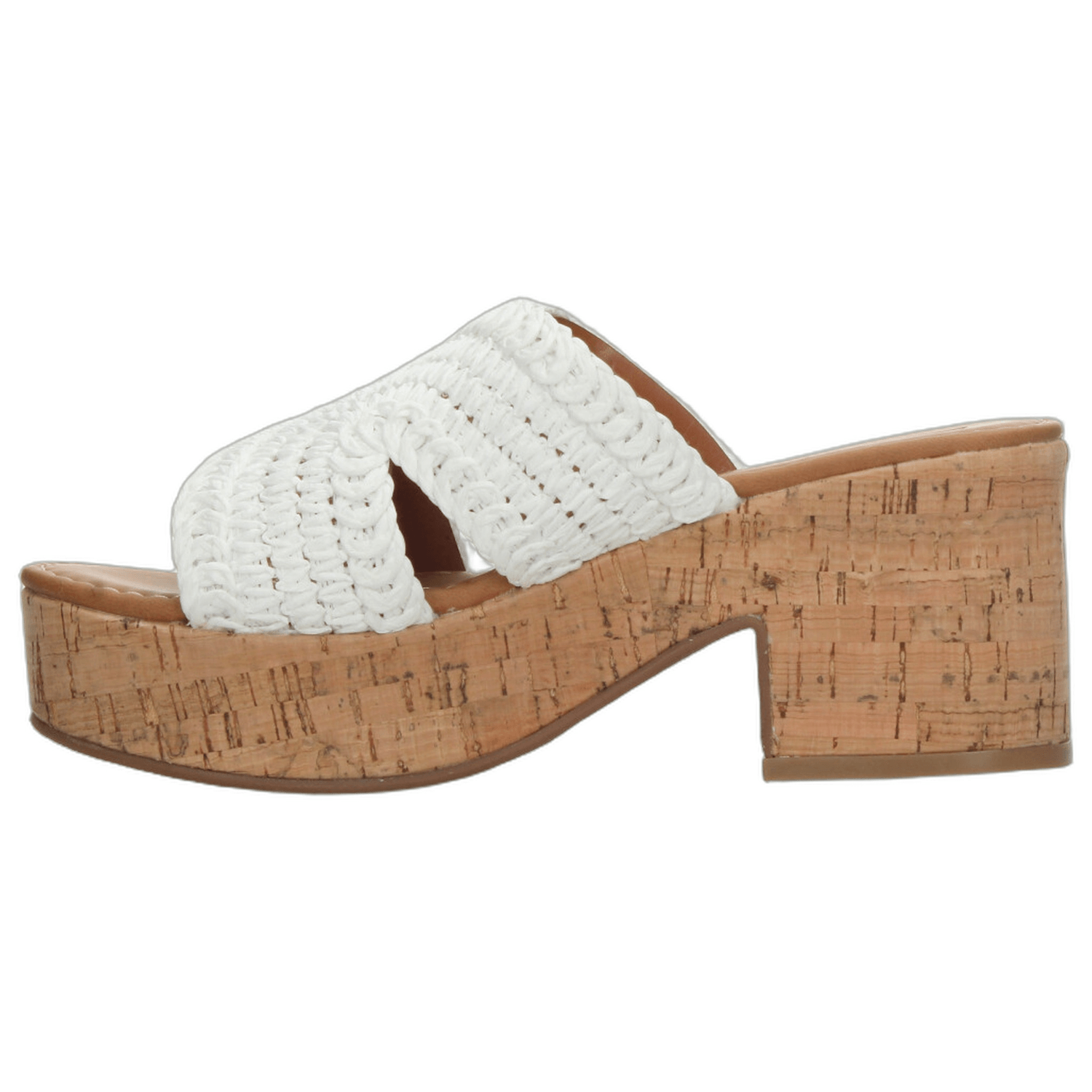Sandalia Efe Dama Casual Formal Tacón Blanco Mujer — imagen 5