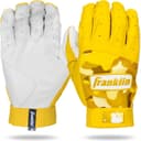 Guanteletas Beisbol Franklin Digitek Talla L Amarillo Camo