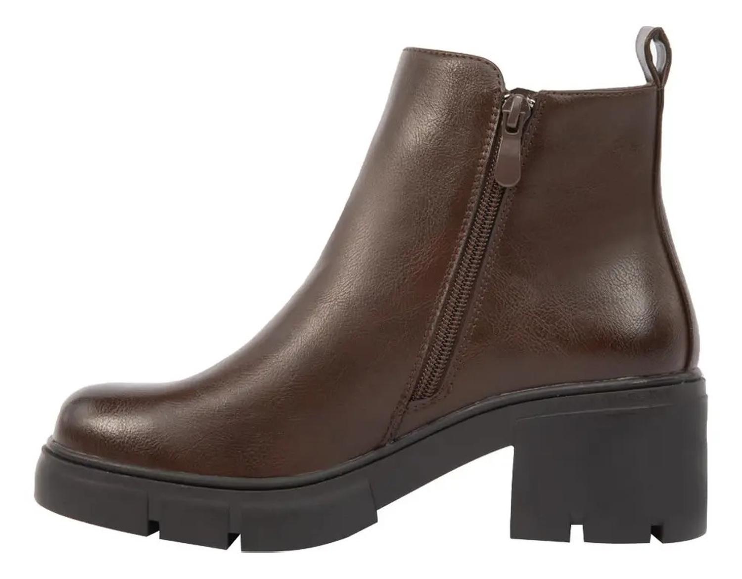 Botin Dama Tierra Bendita Tacon Ancho 1141944 — imagen 5