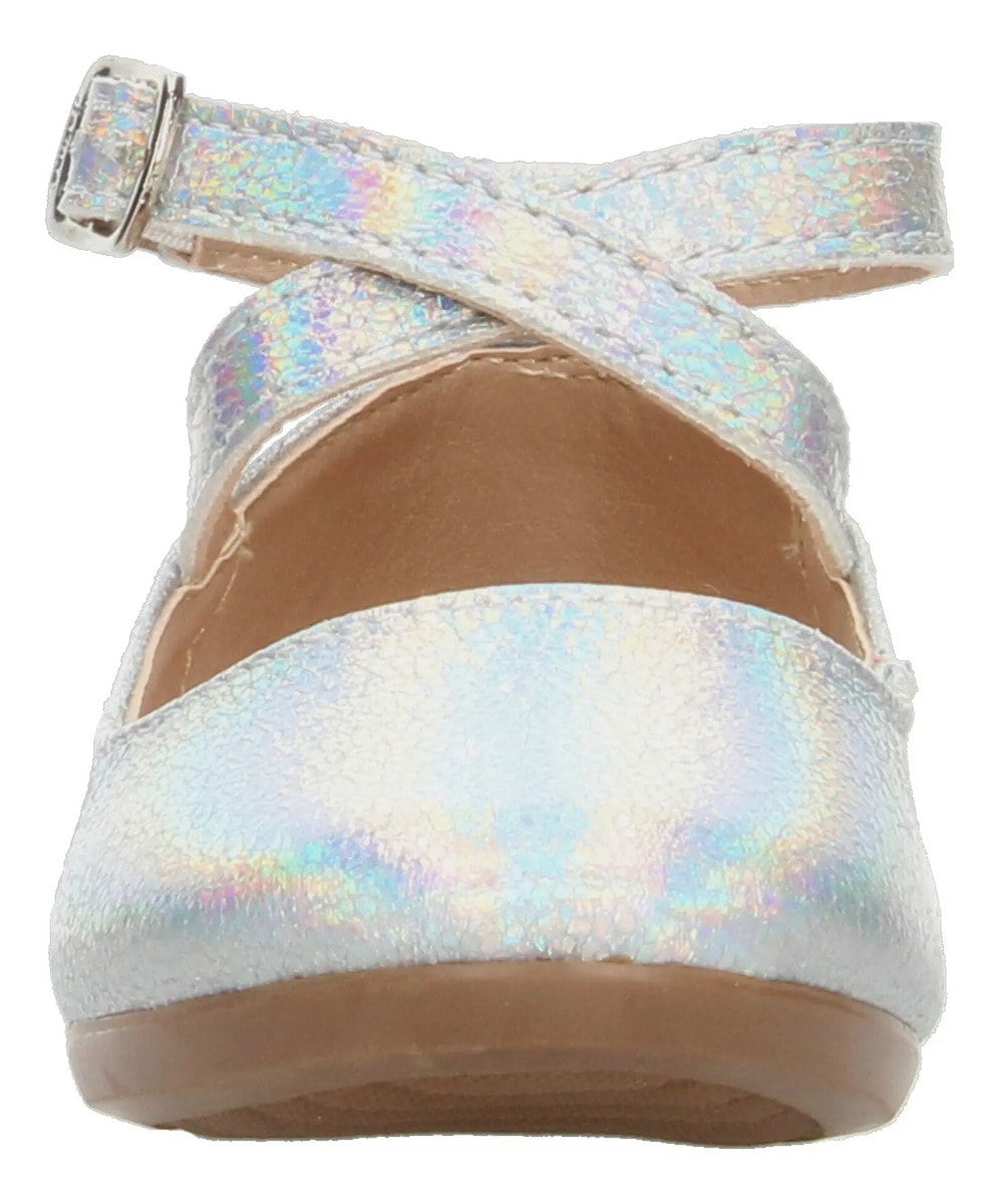 Flats Jakuna Niña Casual Plateado Tornasol Infantil T18-24 — imagen 14