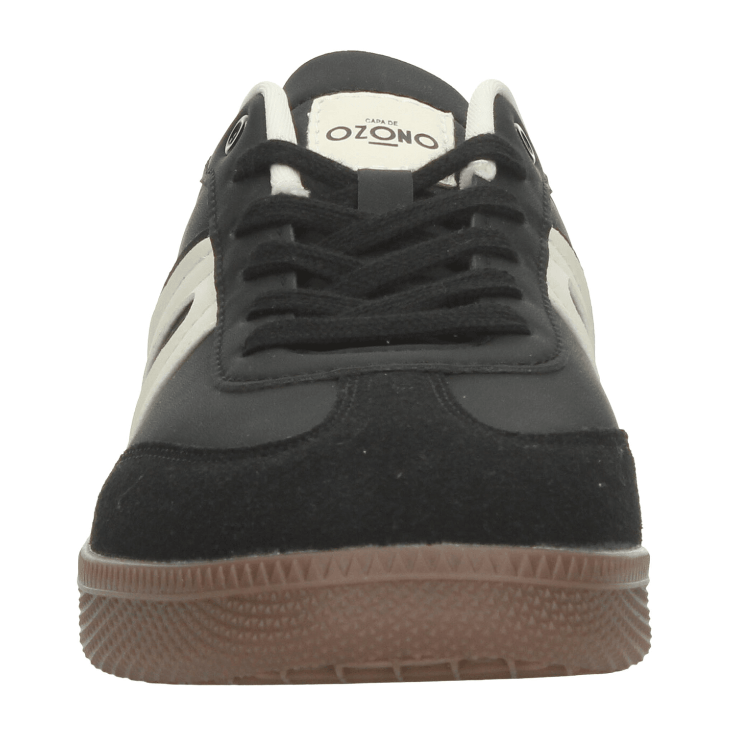 Tenis Ozono Hombre Negro Casual Cintas Cómodo Caballero — imagen 7