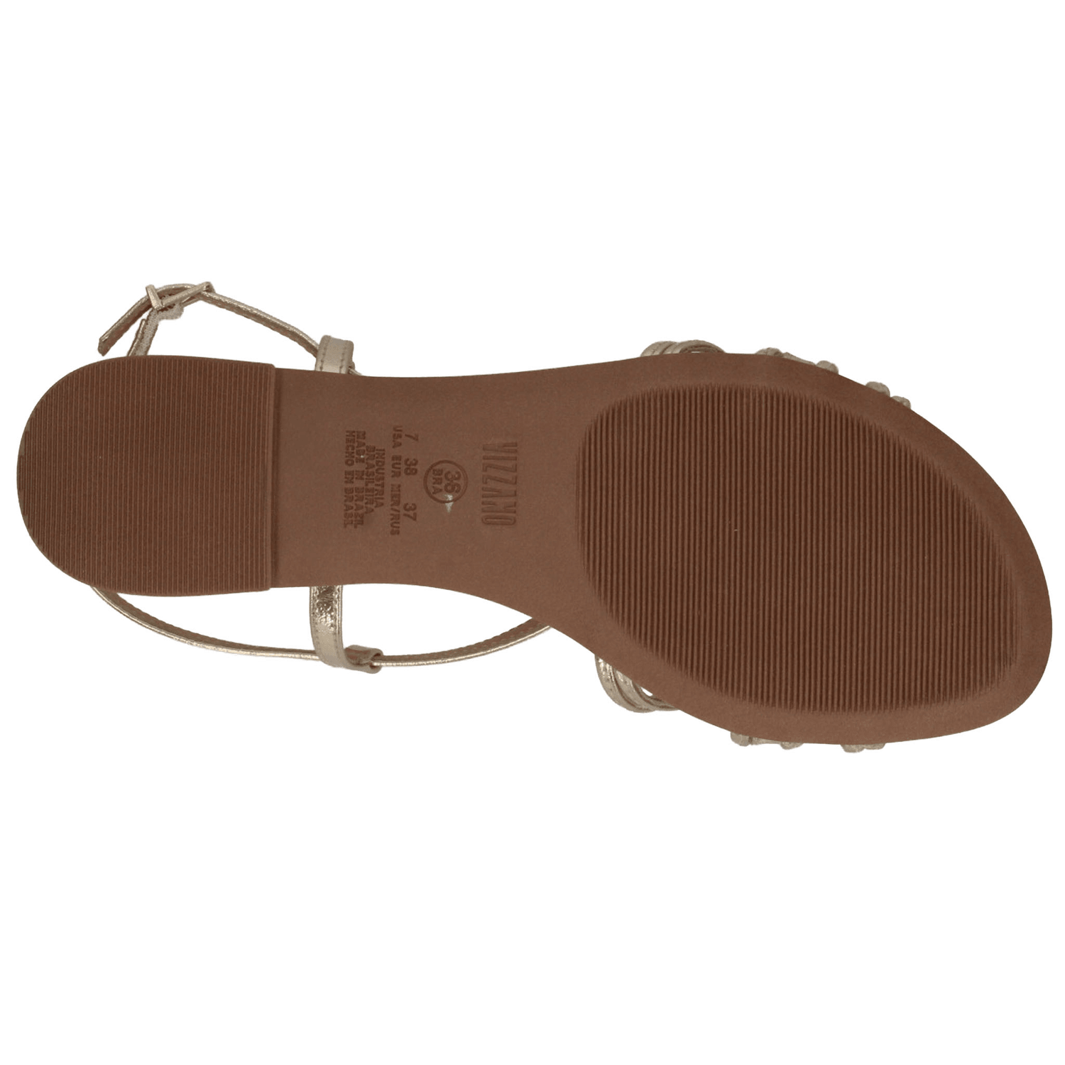 Sandalias Vizzano Dama Casual Dorado Mujer — imagen 9