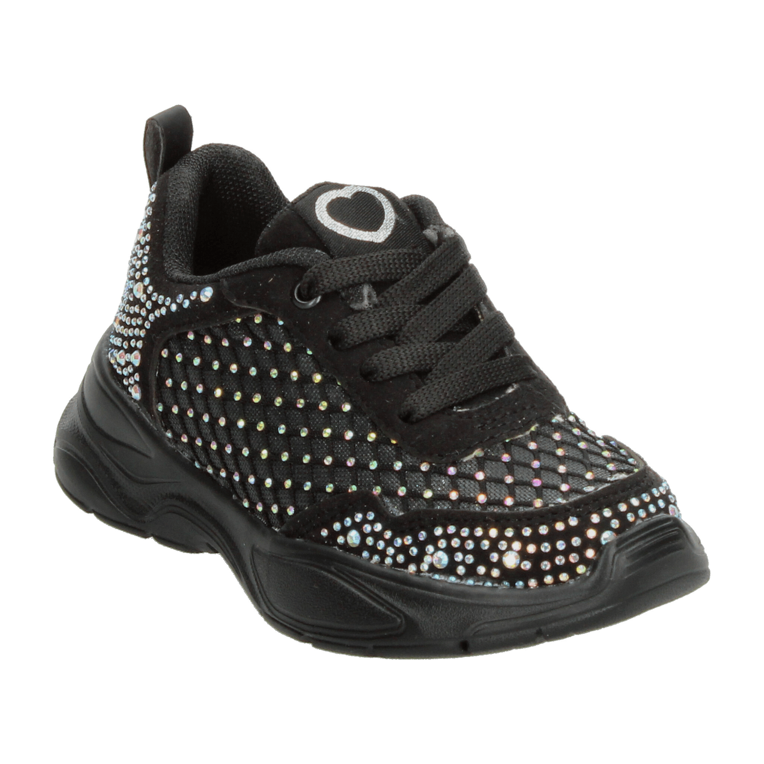 Tenis Tropicana Niña Casual Moderno Cómodo Cintas Ajustables Negro Infantil T18-22 — imagen 4