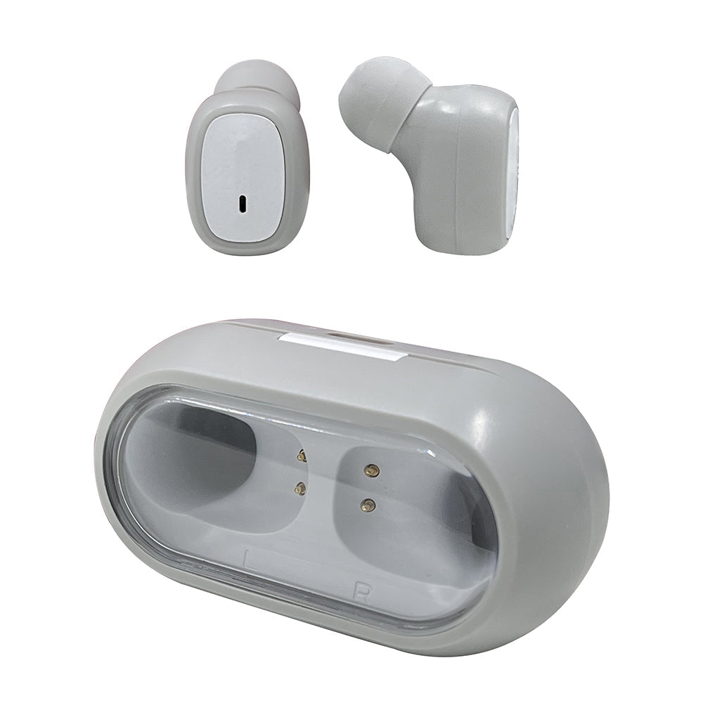 Audífonos Inalámbricos Tws Dux T2GO 3hrs Uso Micrófono Gris — imagen 3