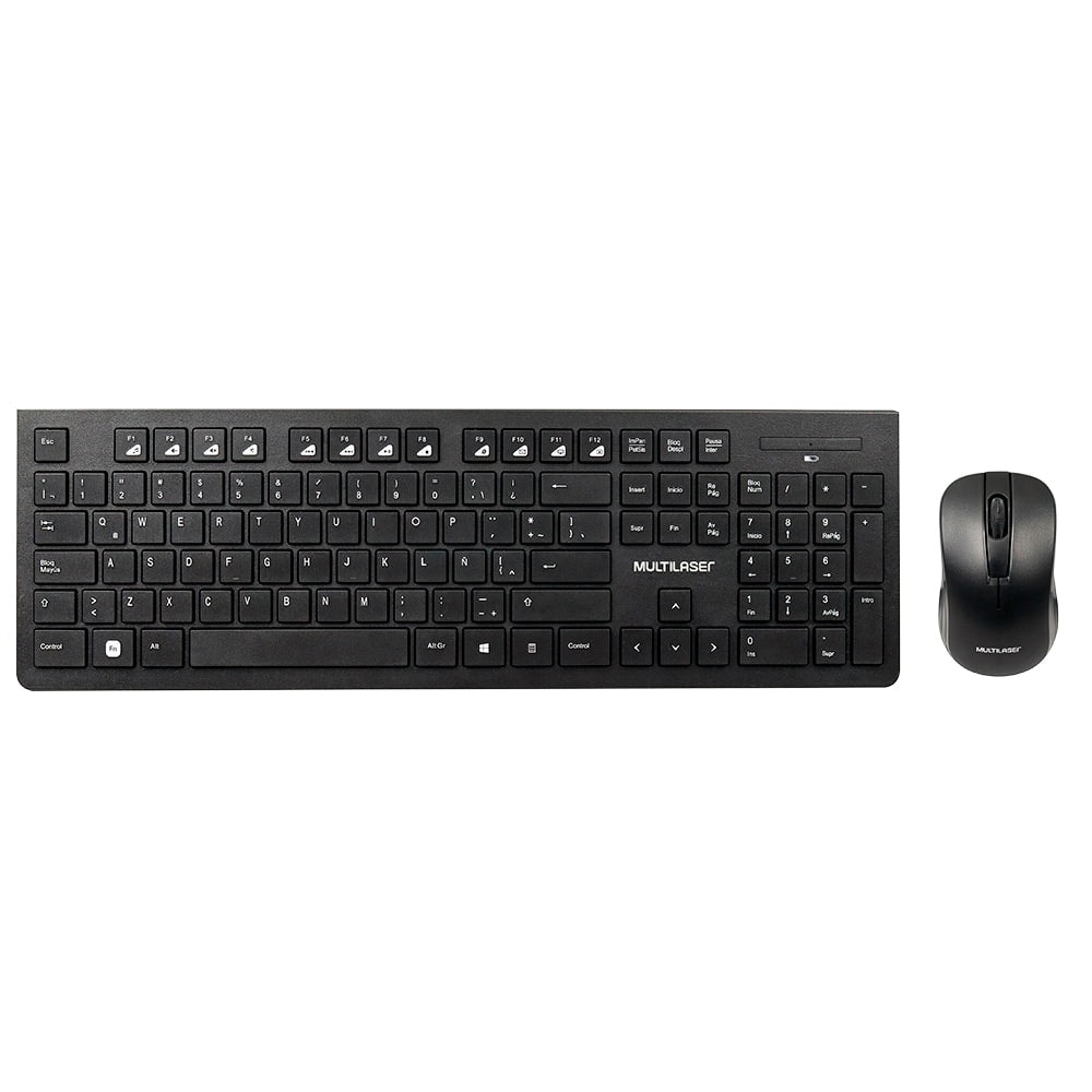 Combo inalámbrico 2 en 1 Teclado y Mouse Multi Slim USB — imagen 2