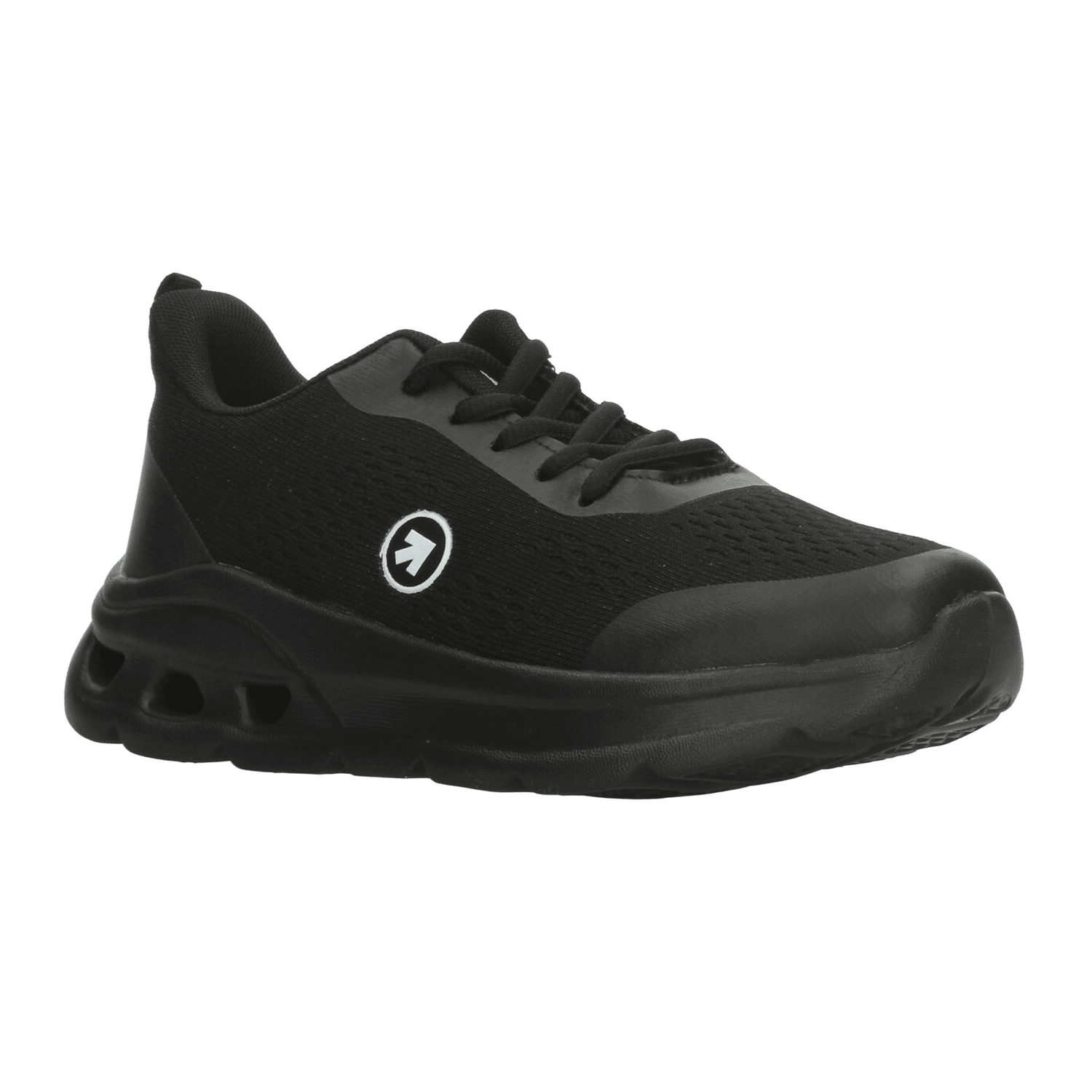 Tenis Berlin Dama Deportivo Cintas Cómodo Negro Mujer — imagen 2