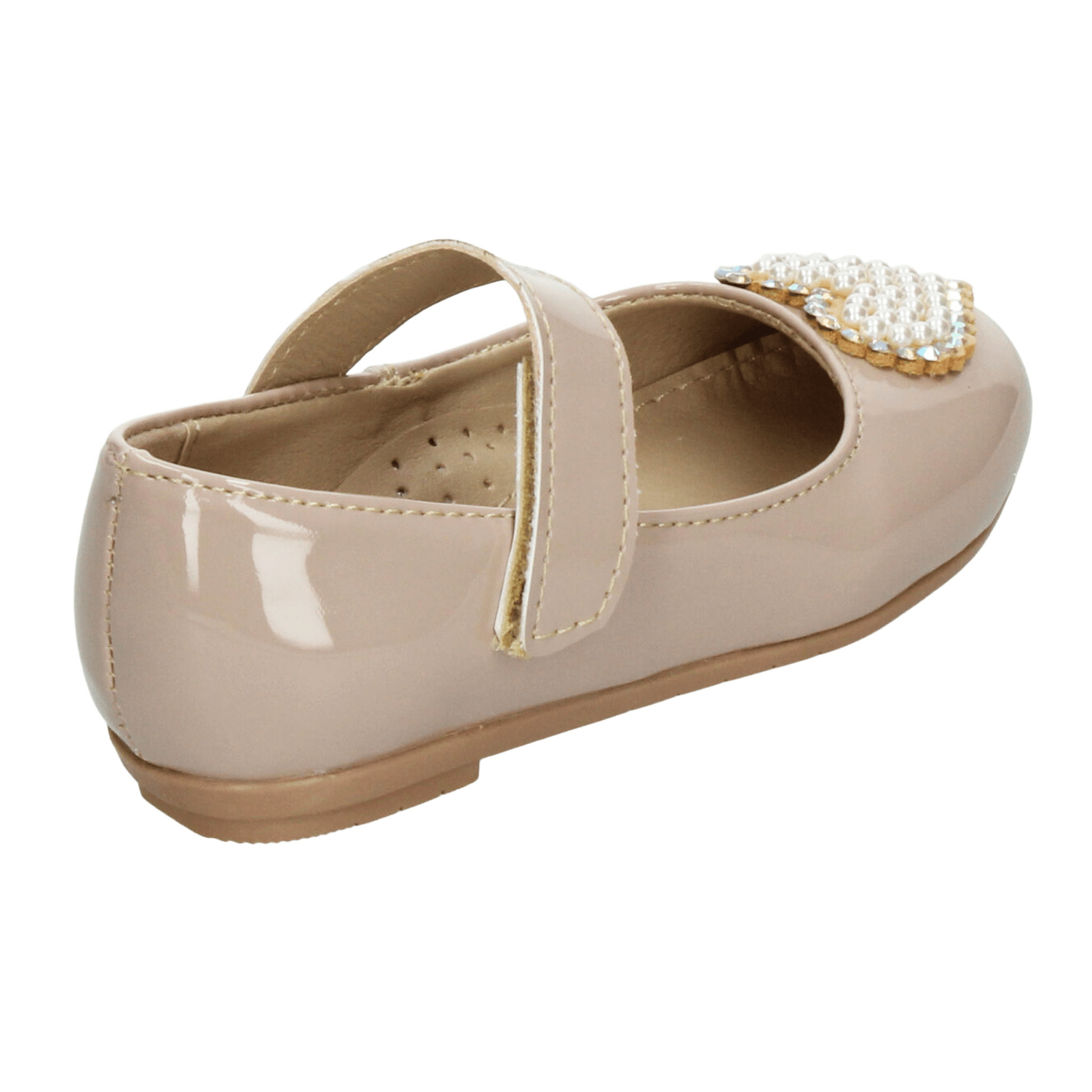 Zapato Bevy Fashion Niña Nude Casual Infantil T15-18 — imagen 4