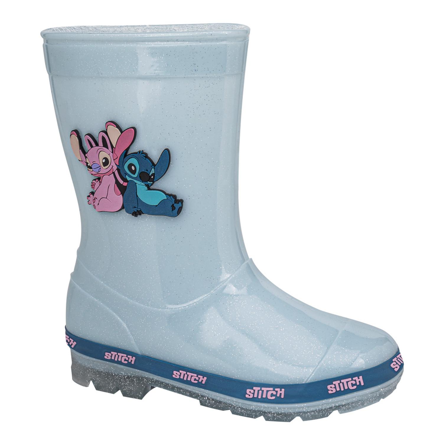 BOTA NIÑA DISNEY DE LLUVIA STITCH LUCES 1311781 — imagen 2