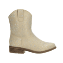Bota Tropicana Niña Vaquera Cierre Casual Dorado Infantil T15-18
