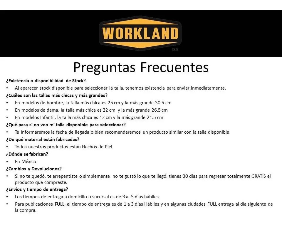 Bota Roper Workland 77420 — imagen 15