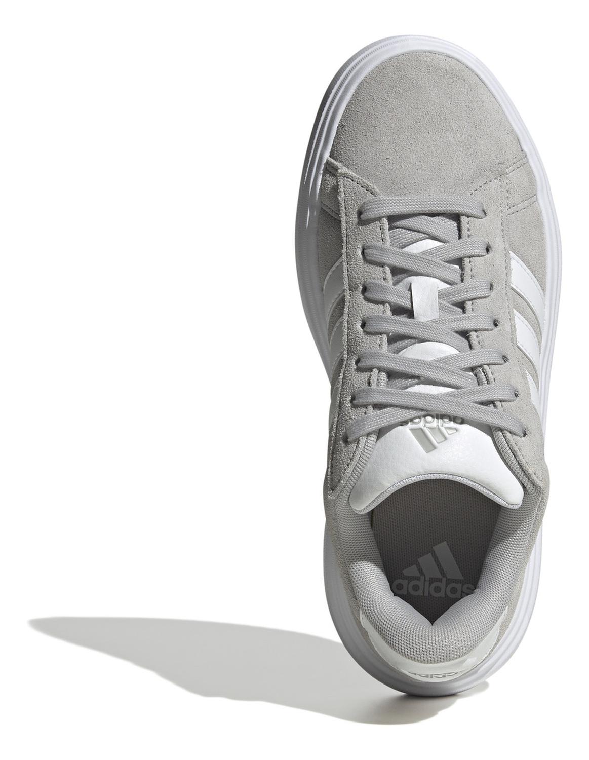 Tenis adidas Grand Court Dama Casual Gris Mujer — imagen 8