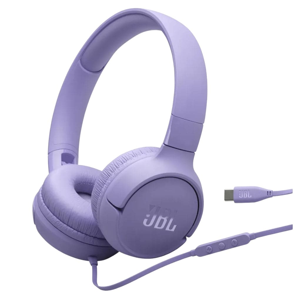 Audifonos Alambricos JBL Tune 520C USB-C - Morado — imagen 2