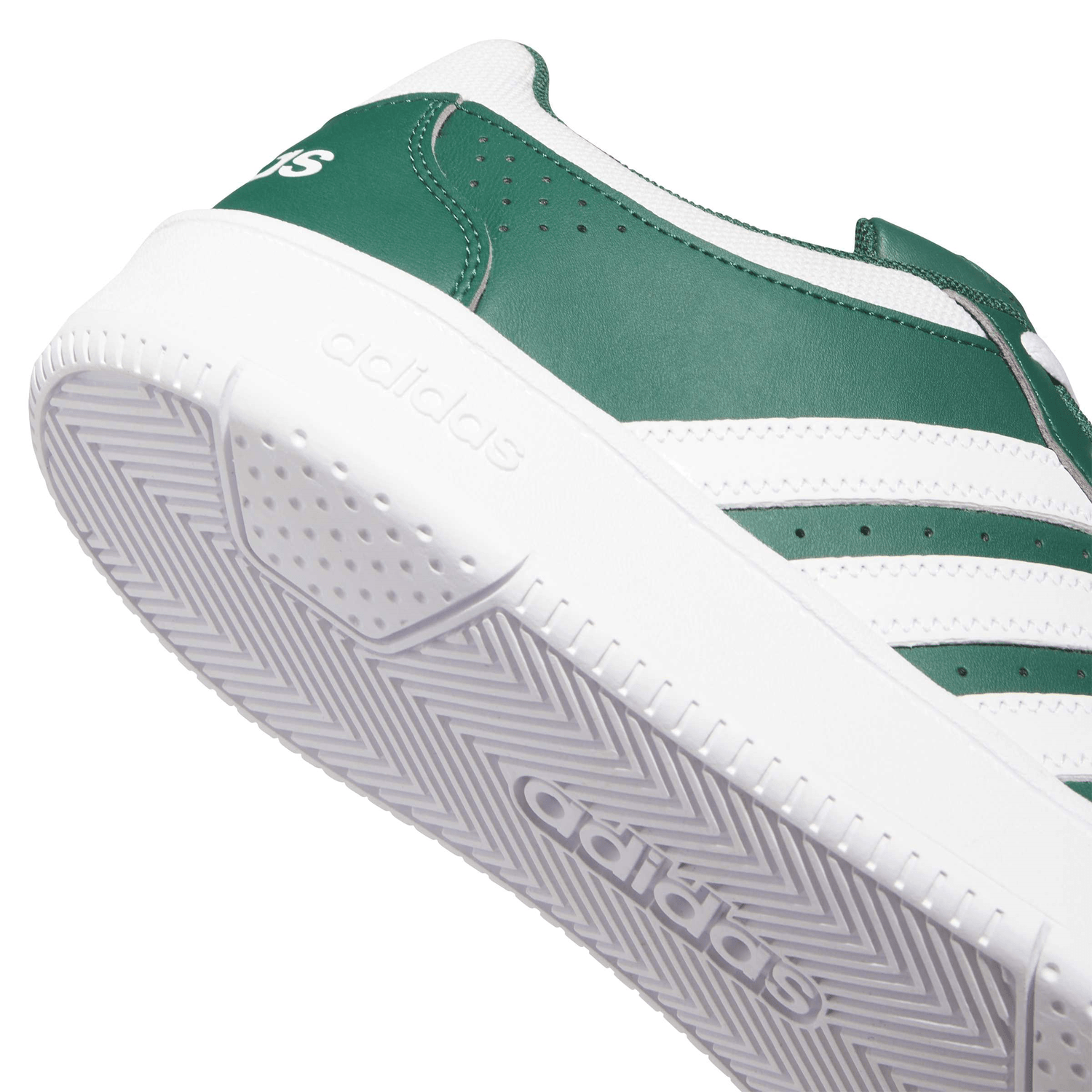 Tenis Adidas Hoops Classic Hombre Casual Verde Caballero — imagen 6