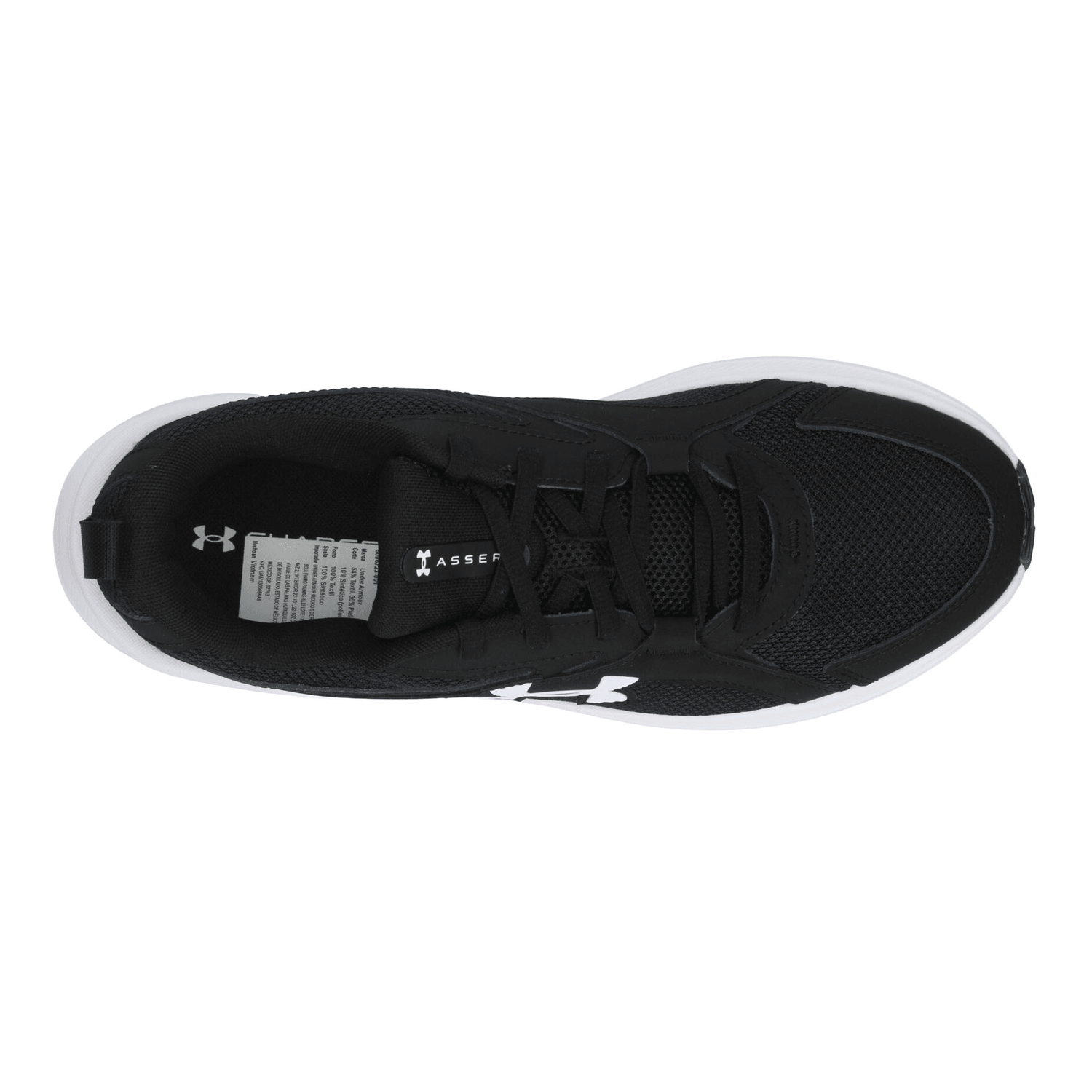 Tenis Under Armour Assert Hombre Deportivo Negro Caballero — imagen 8