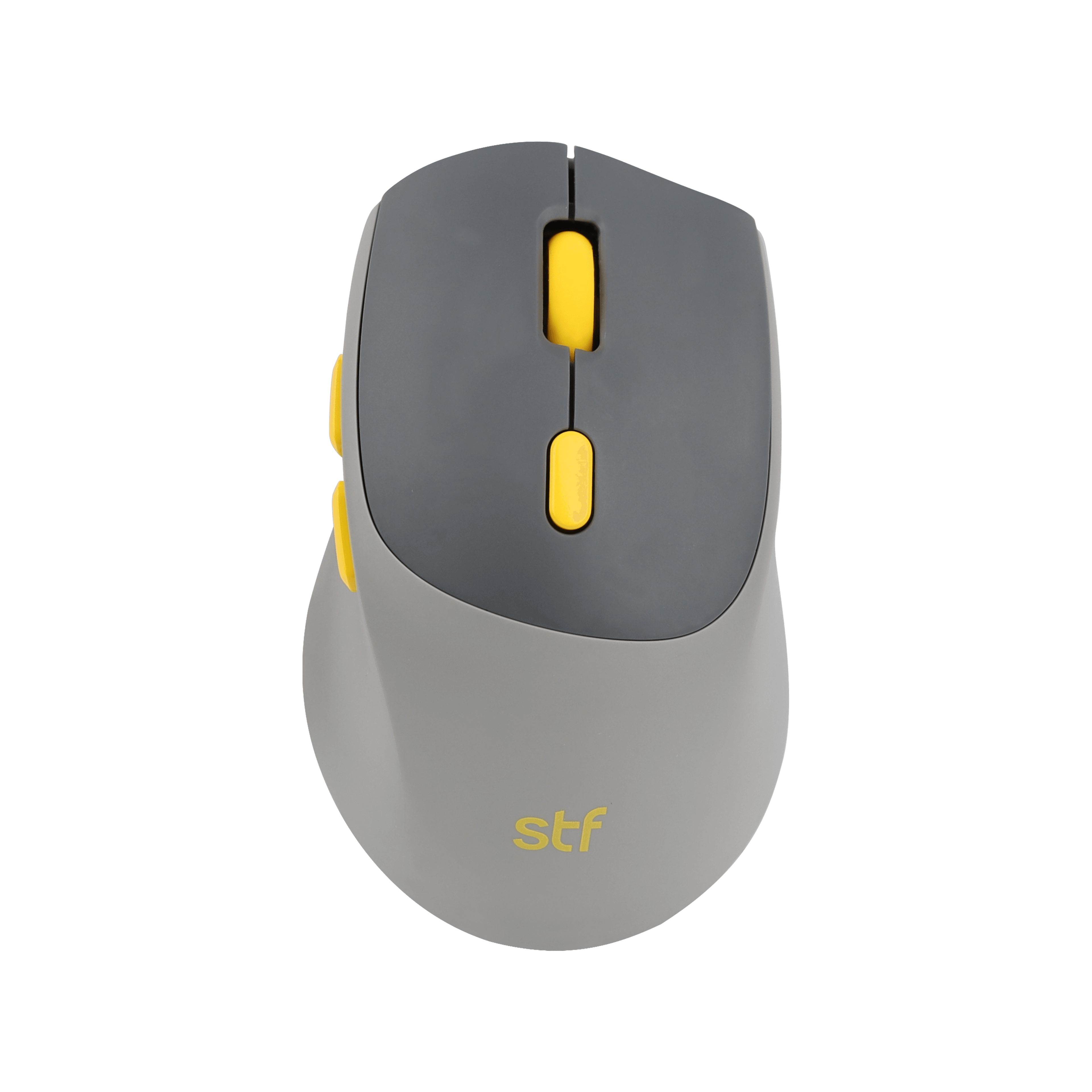 Mouse inalámbrico óptico STF VIVA: Batería recargable, 1600 DPI, Gris — imagen 2