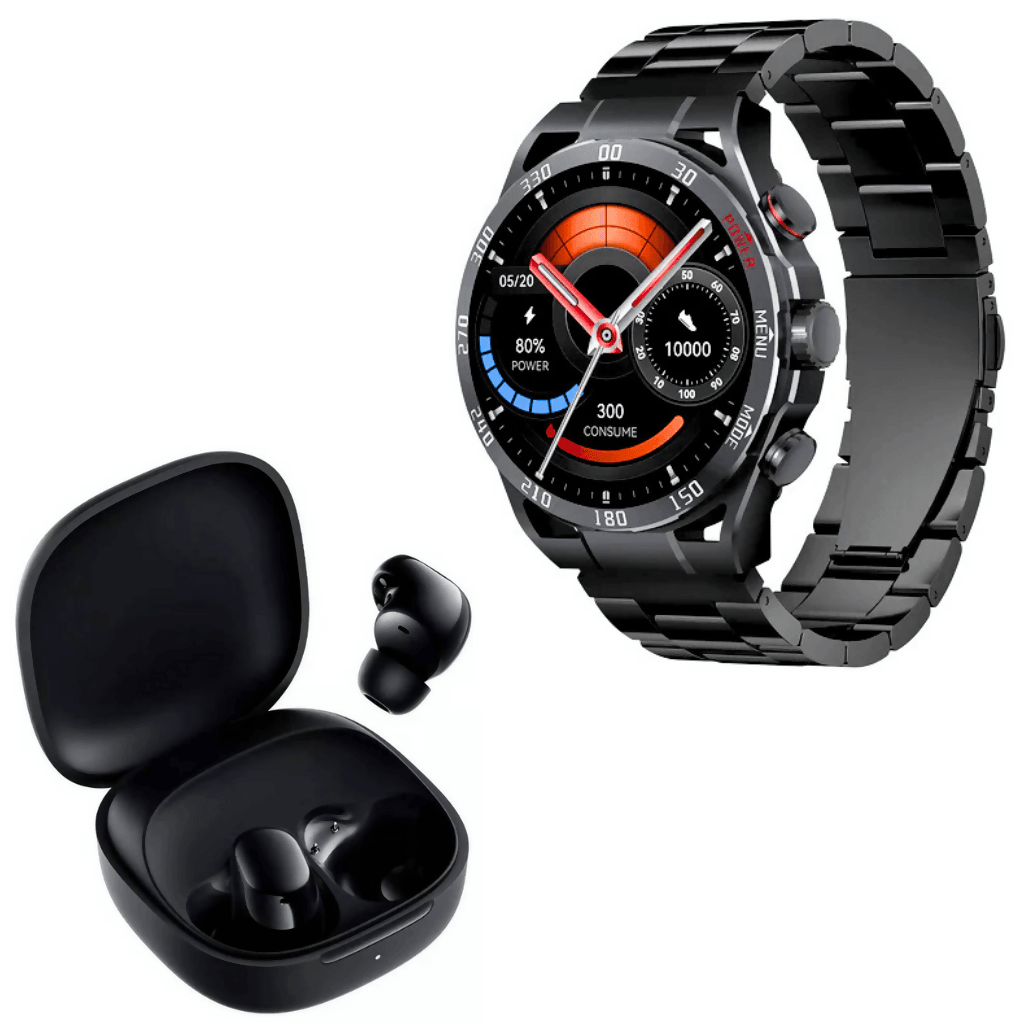 Xiaomi Redmi Buds 6 Play + Smartwatch Filwans GTR Negro — imagen 2